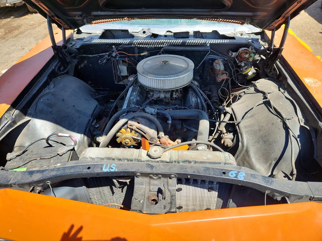 1968 Chev Impala Orange vin: 164478C112689