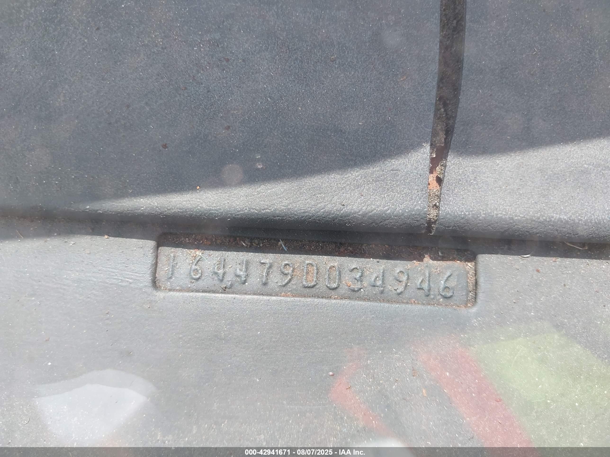 1969 Chevrolet Impala   Оранжевый vin: 164479D034946    