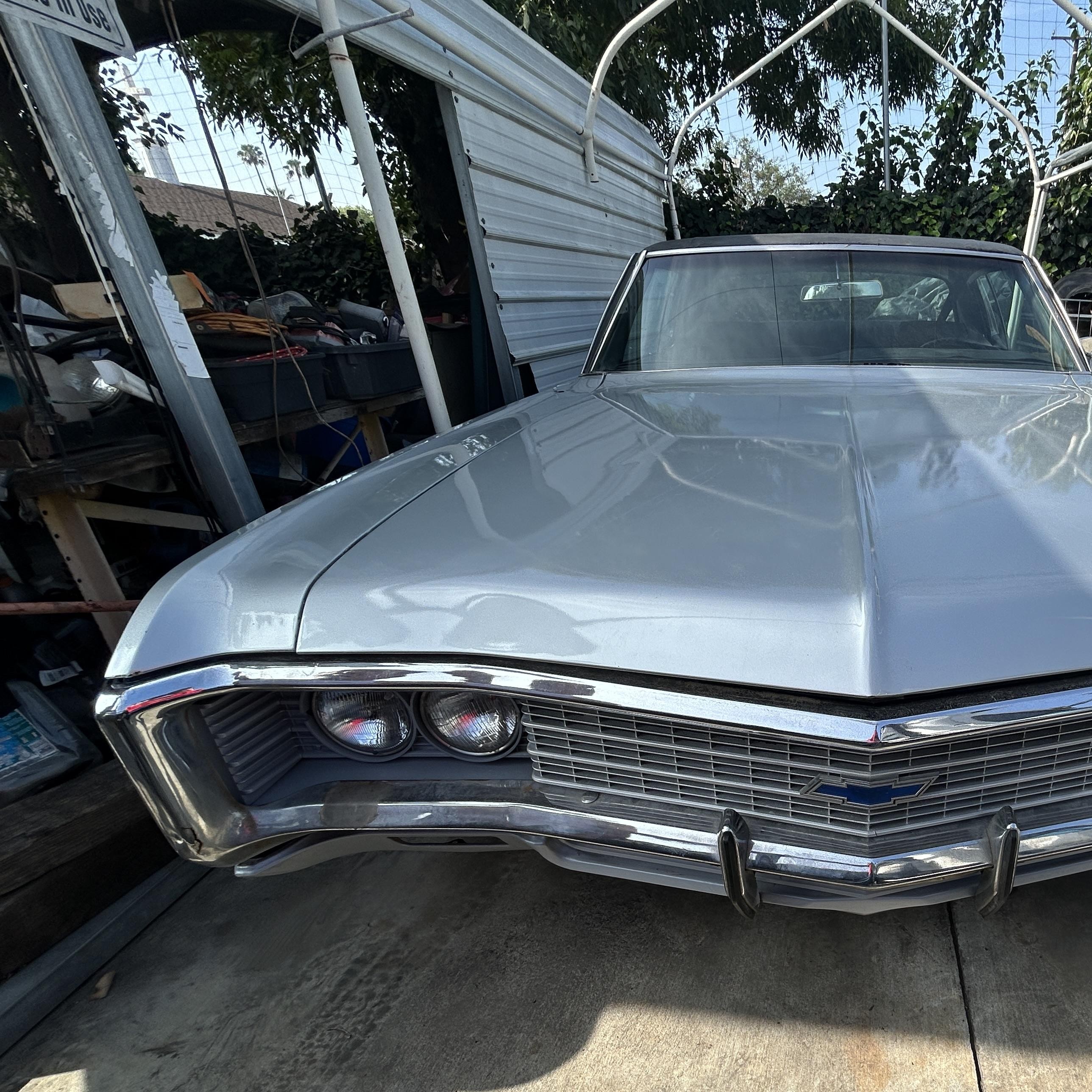 1969 Chevrolet Impala   Gray vin: 164479R052429    