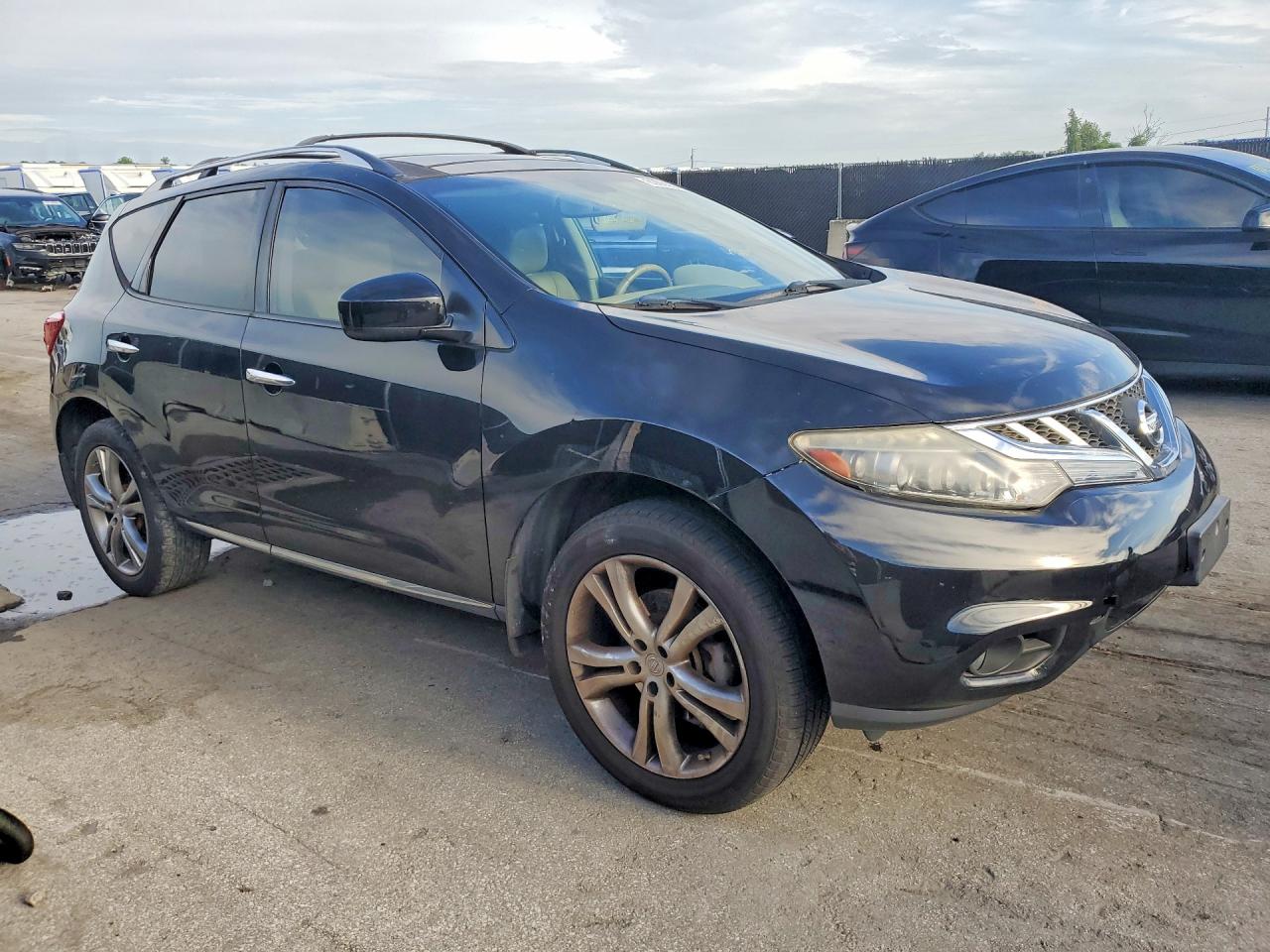 2012 Nissan Murano S Черный vin: JN8AZ1MW1CW227377