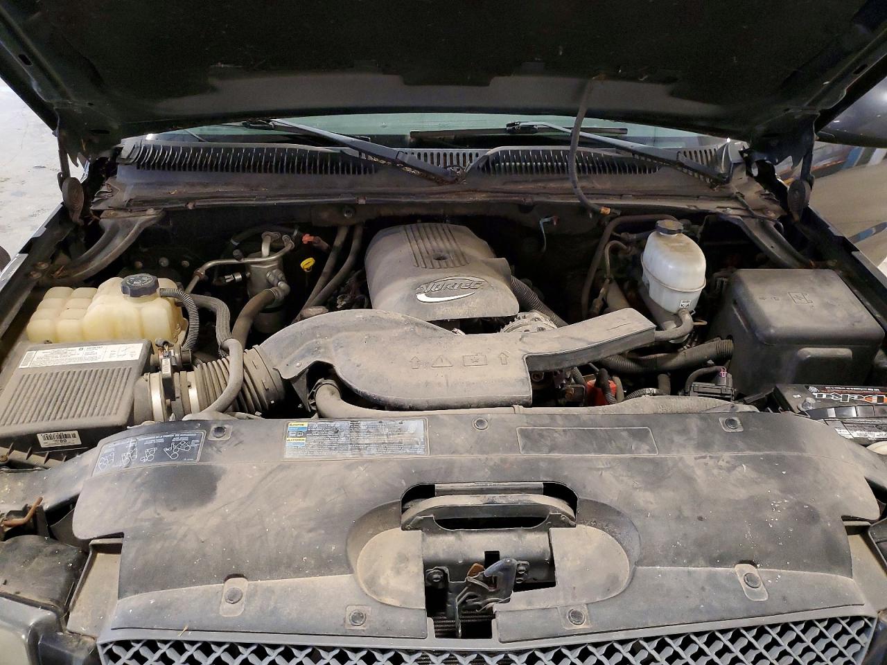 2005 Chevrolet Avalanche K1500 Gray vin: 3GNEK12Z45G244889