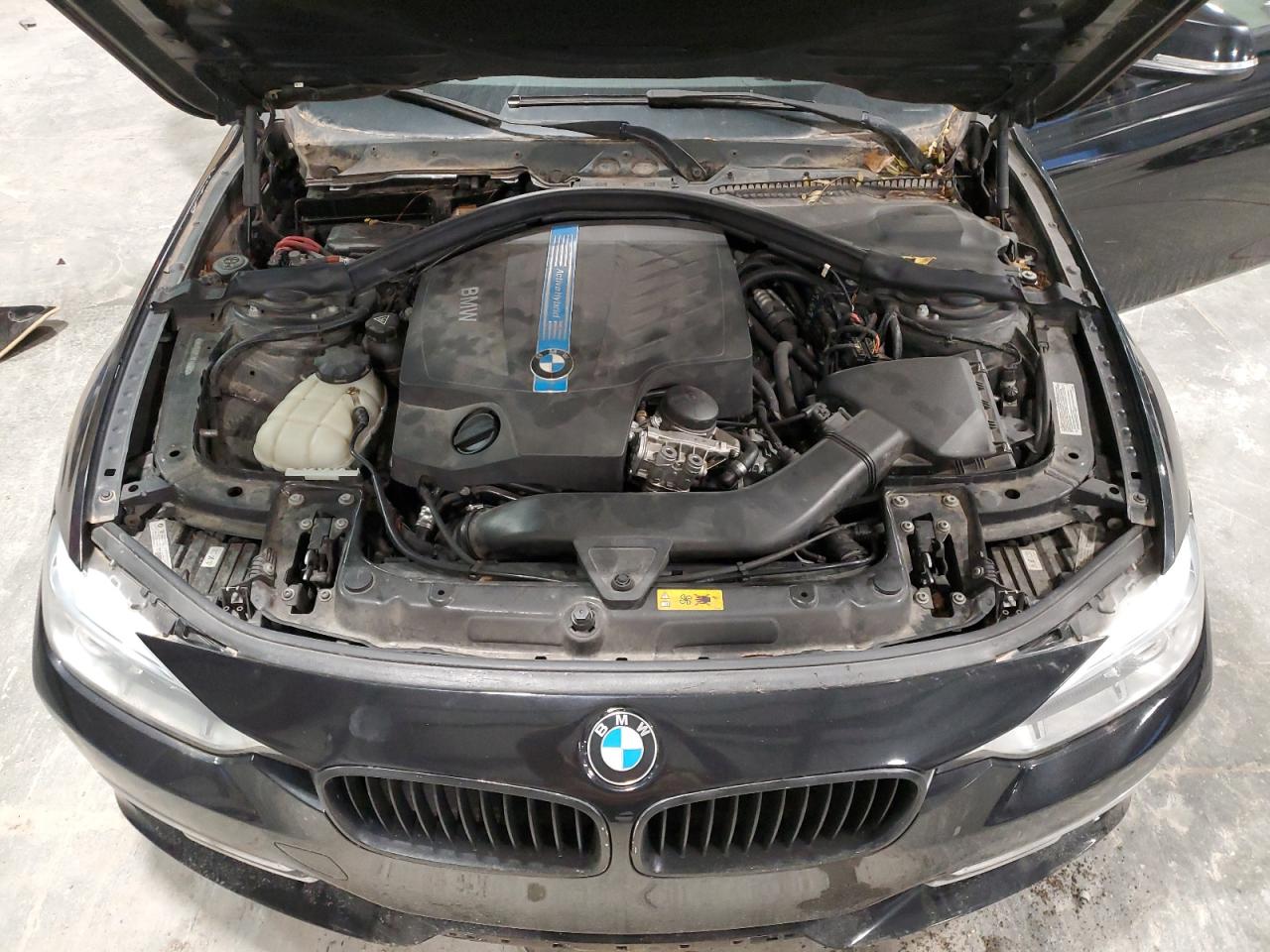 2013 Bmw Activehybrid 3 Черный vin: WBA3F9C57DF483803