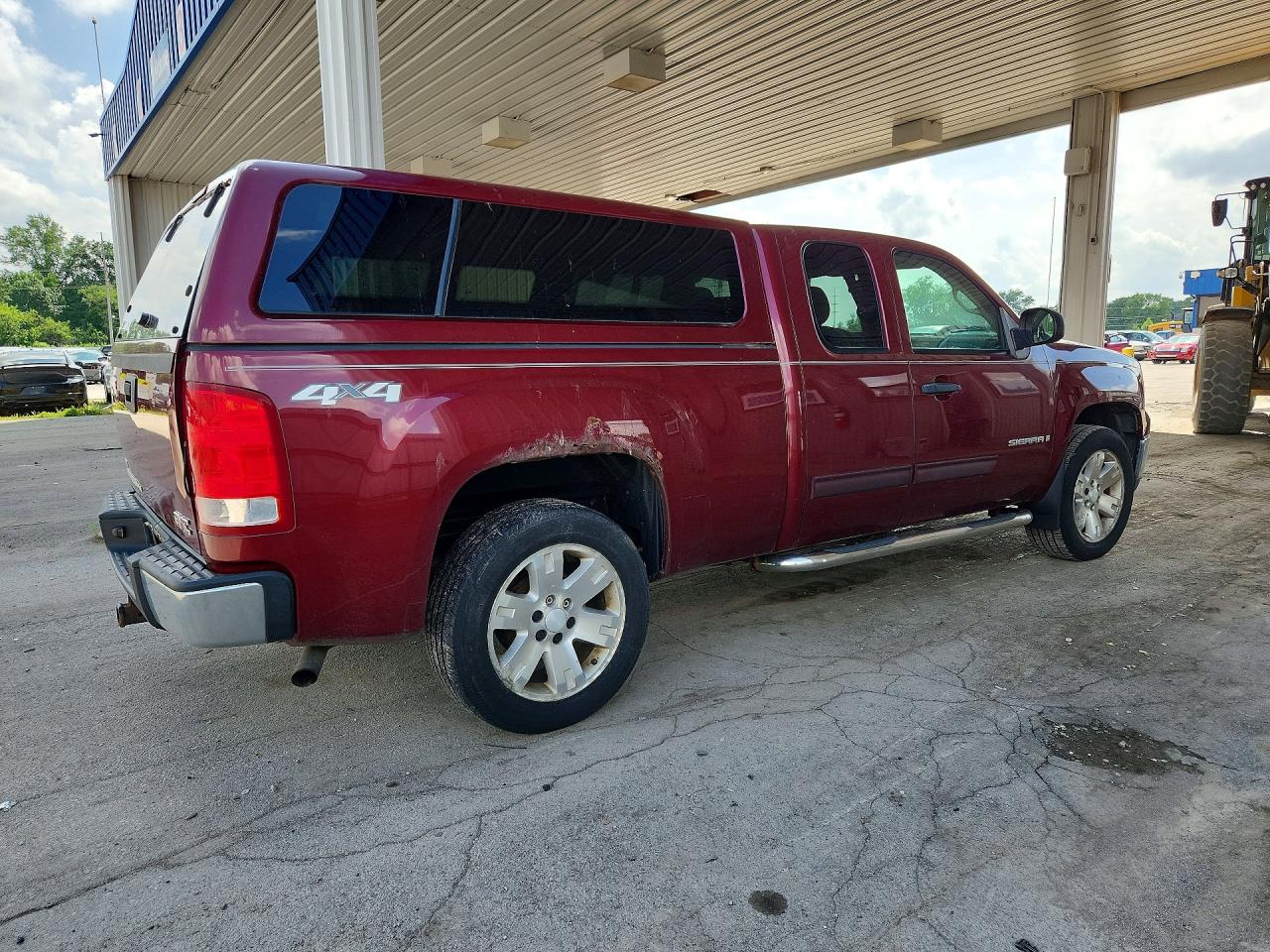 2008 Gmc Sierra K1500 Burgundy vin: 1GTEK19008Z145250