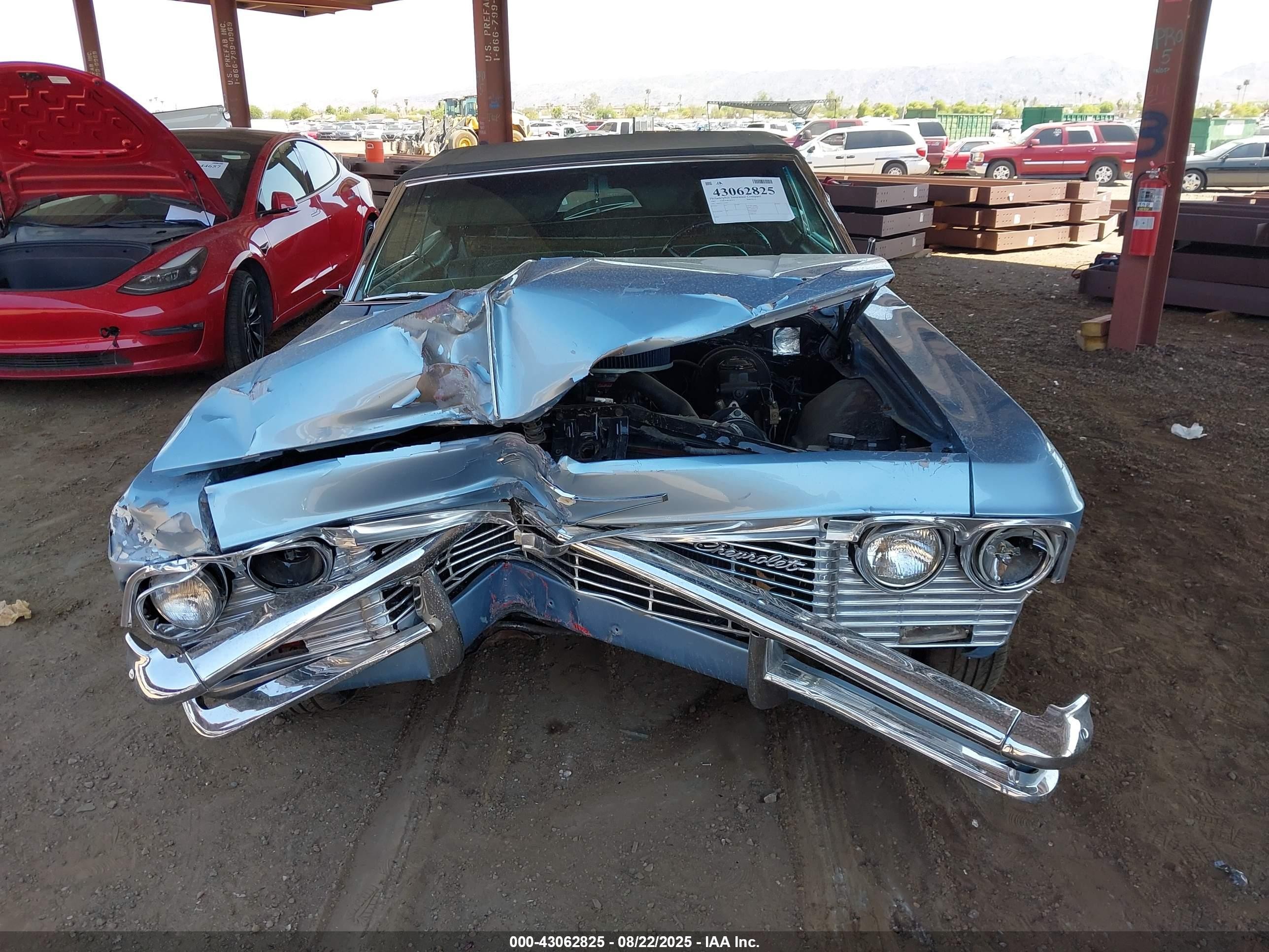 1965 Chevrolet Impala   Blue vin: 164675L219505    