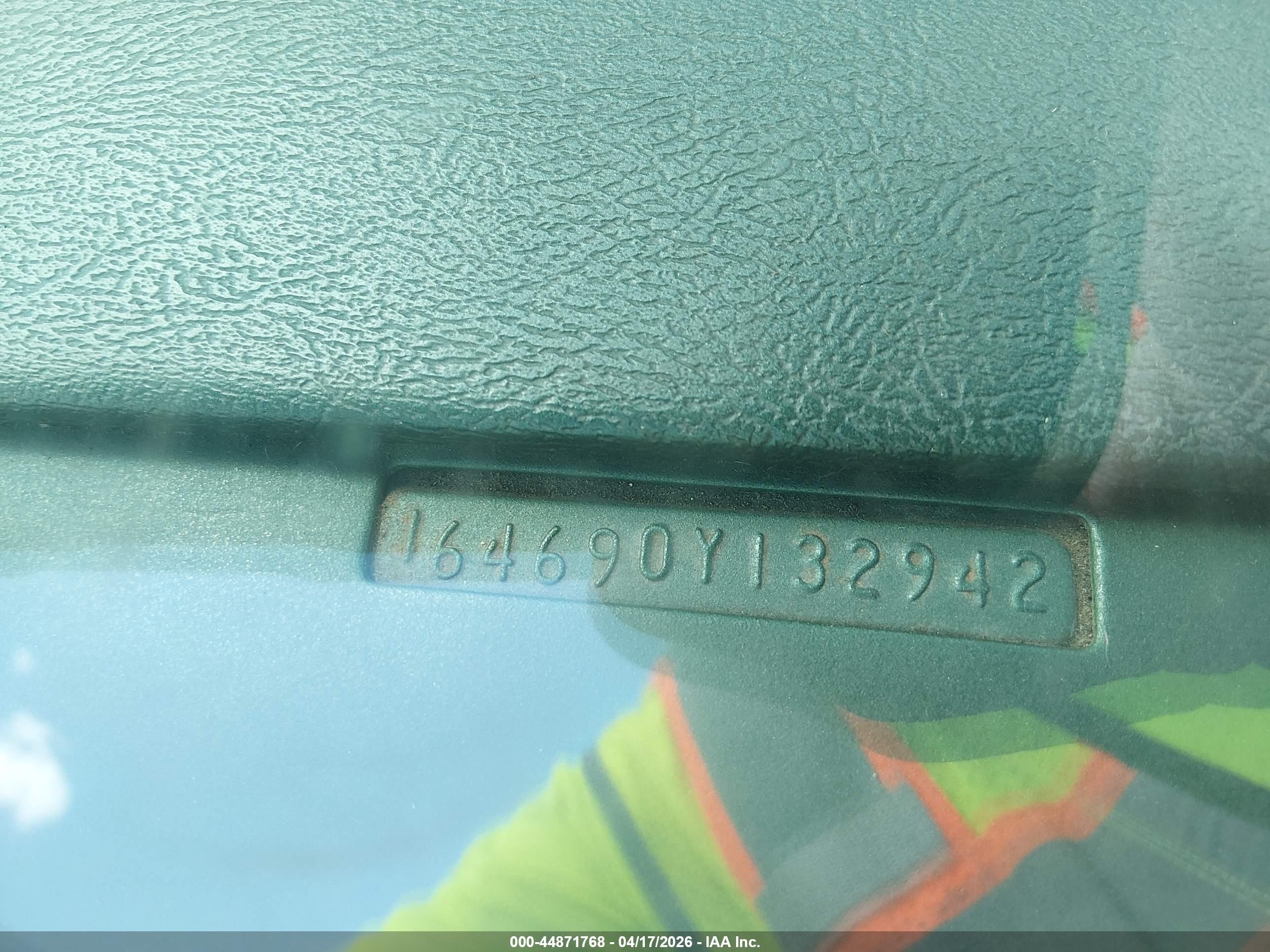 1970 Chevrolet Impala   Зеленый vin: 164690Y132942    