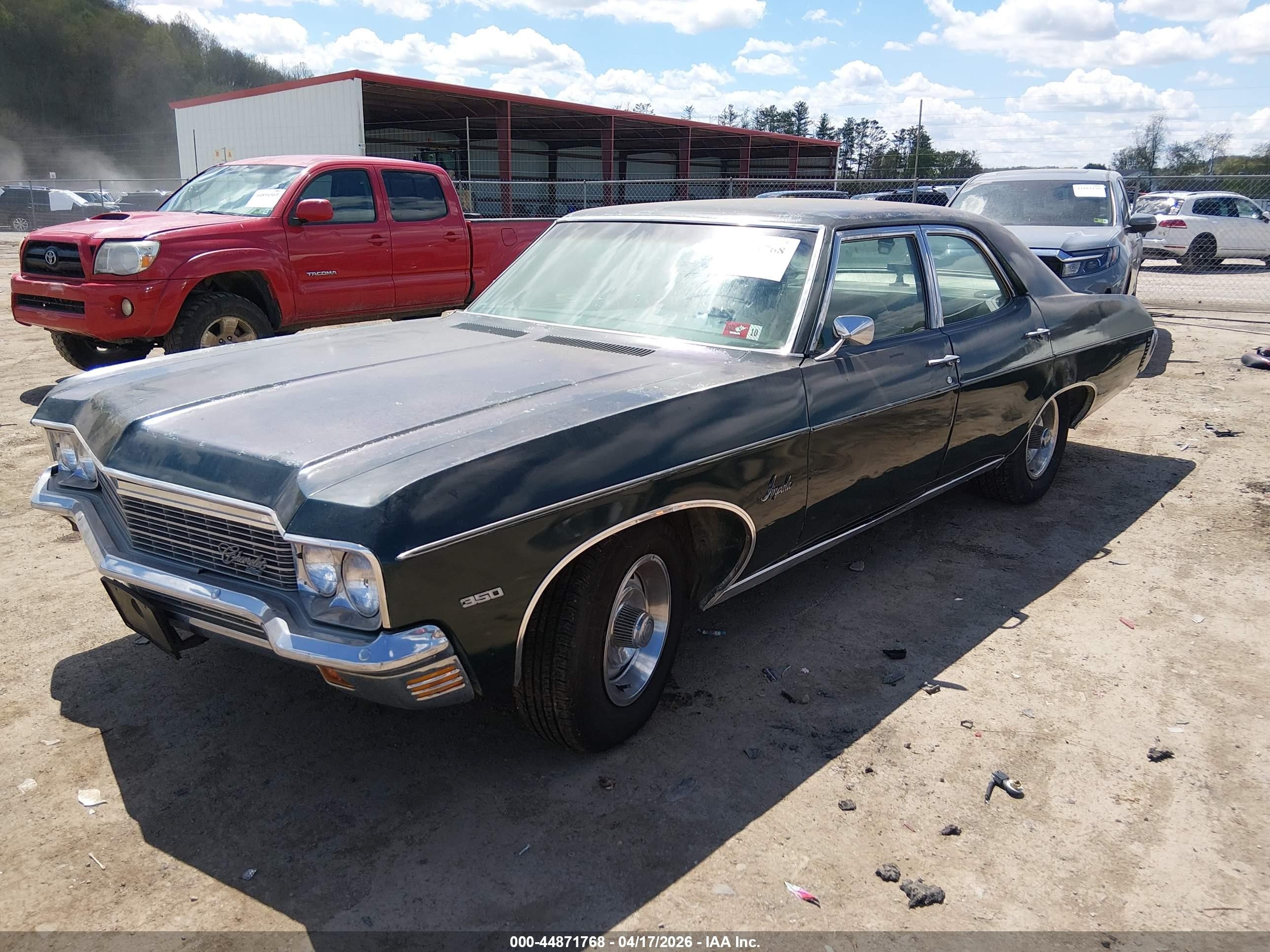 1970 Chevrolet Impala   Зеленый vin: 164690Y132942    