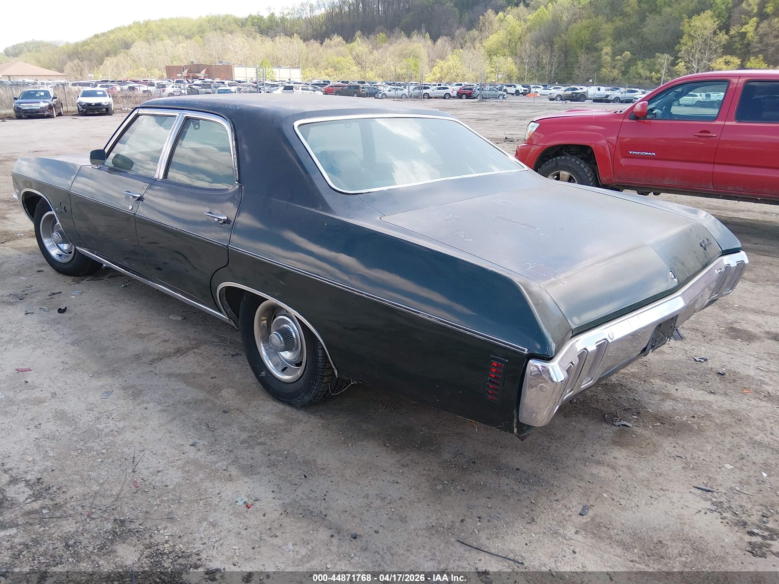 1970 Chevrolet Impala   Зеленый vin: 164690Y132942    