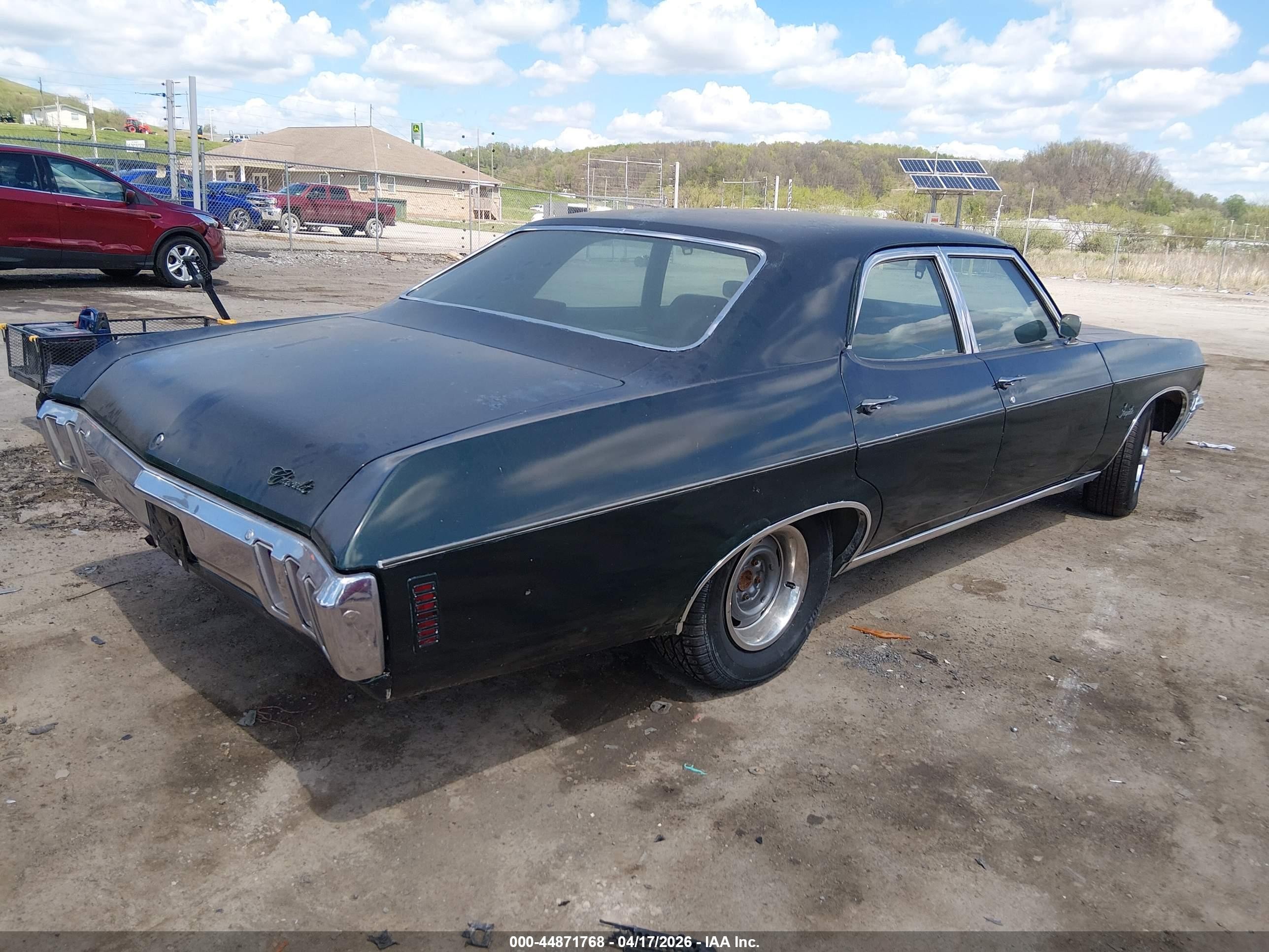 1970 Chevrolet Impala   Зеленый vin: 164690Y132942    