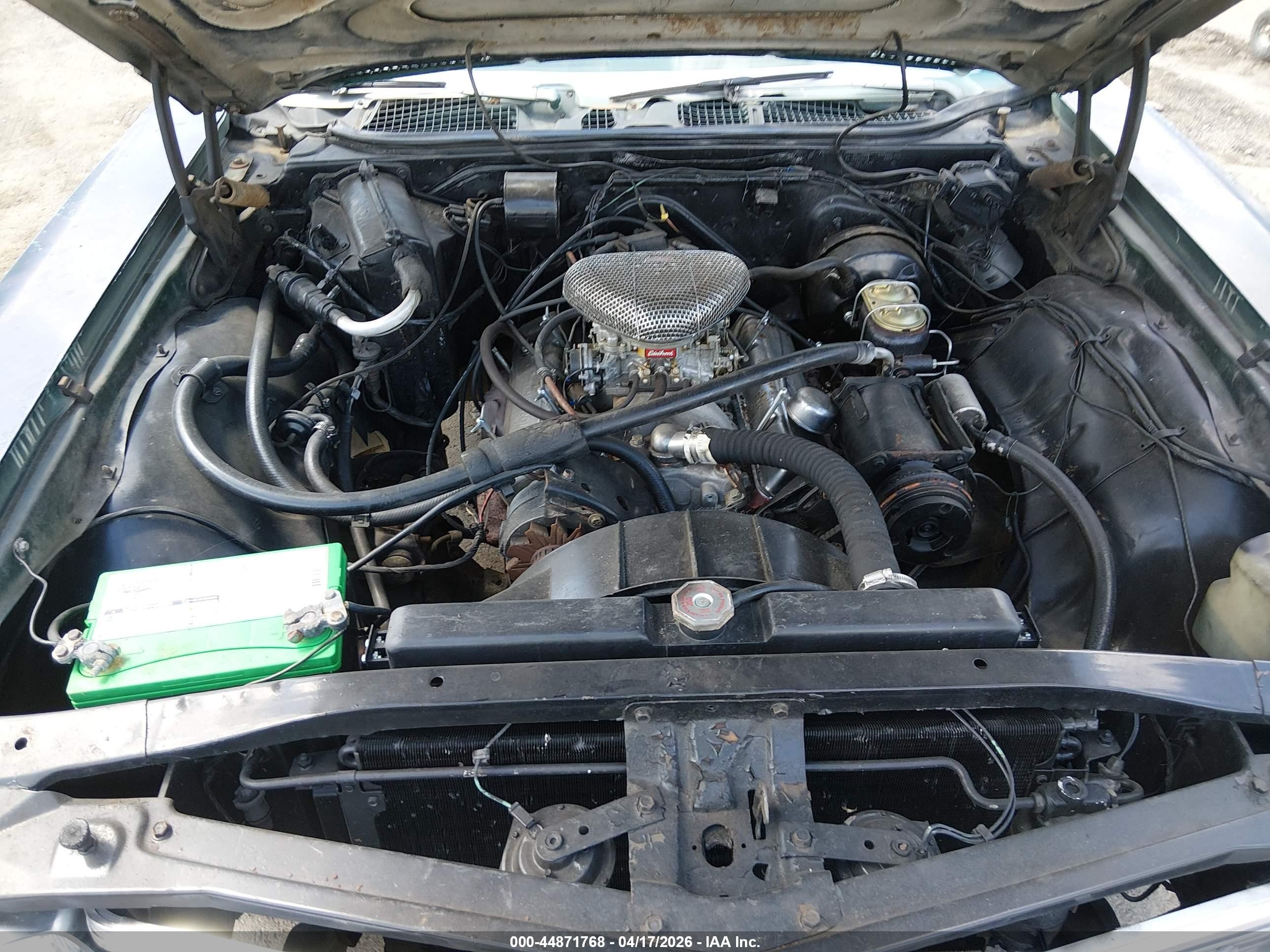 1970 Chevrolet Impala   Зеленый vin: 164690Y132942    