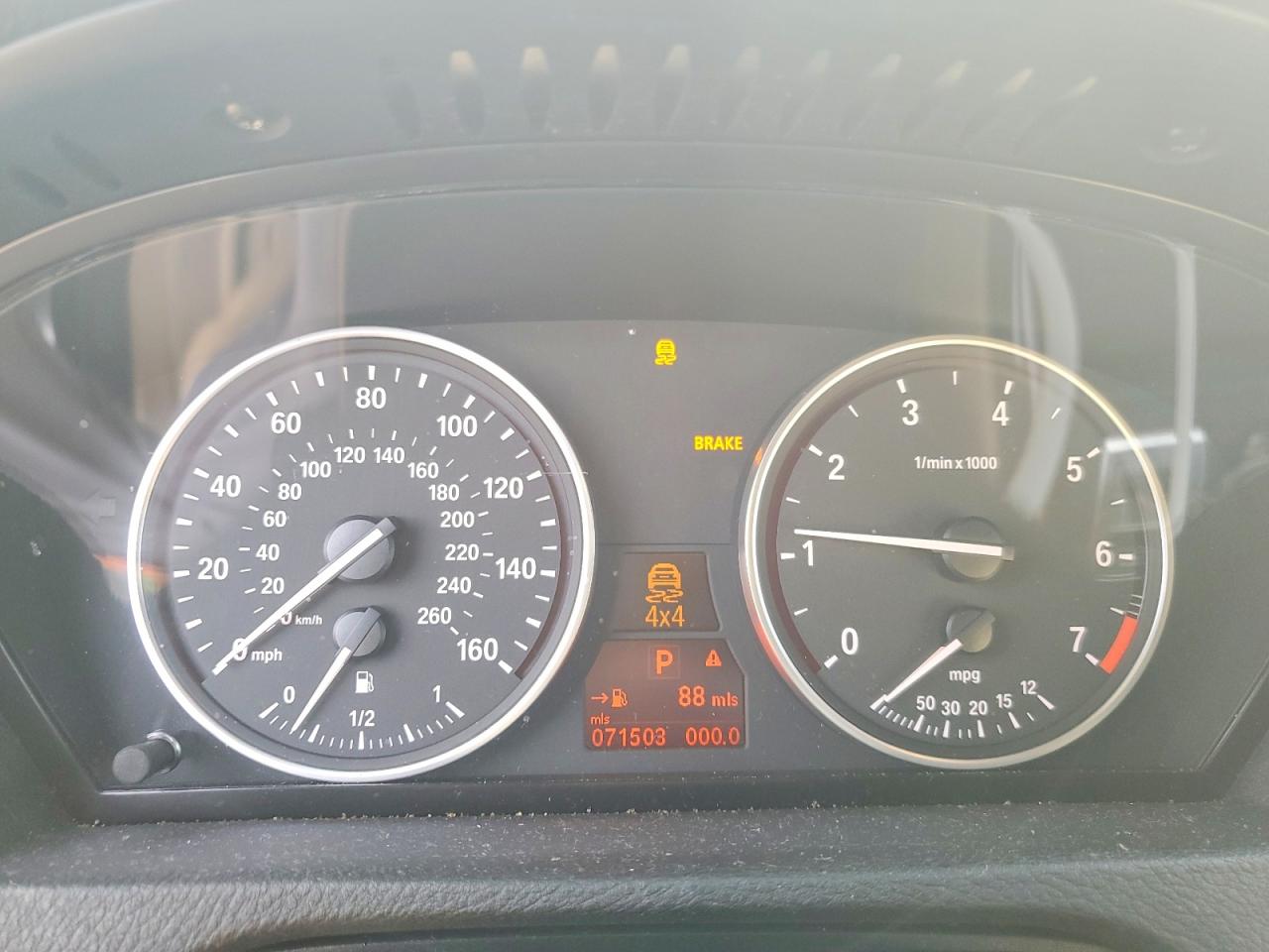 2010 Bmw X5 Xdrive48i Black vin: 5UXFE8C58AL311353