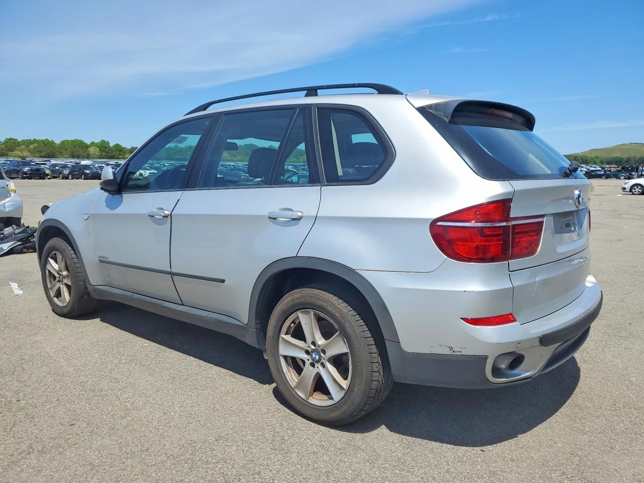 2012 Bmw X5 Xdrive35i Silver vin: 5UXZV4C5XCL748831