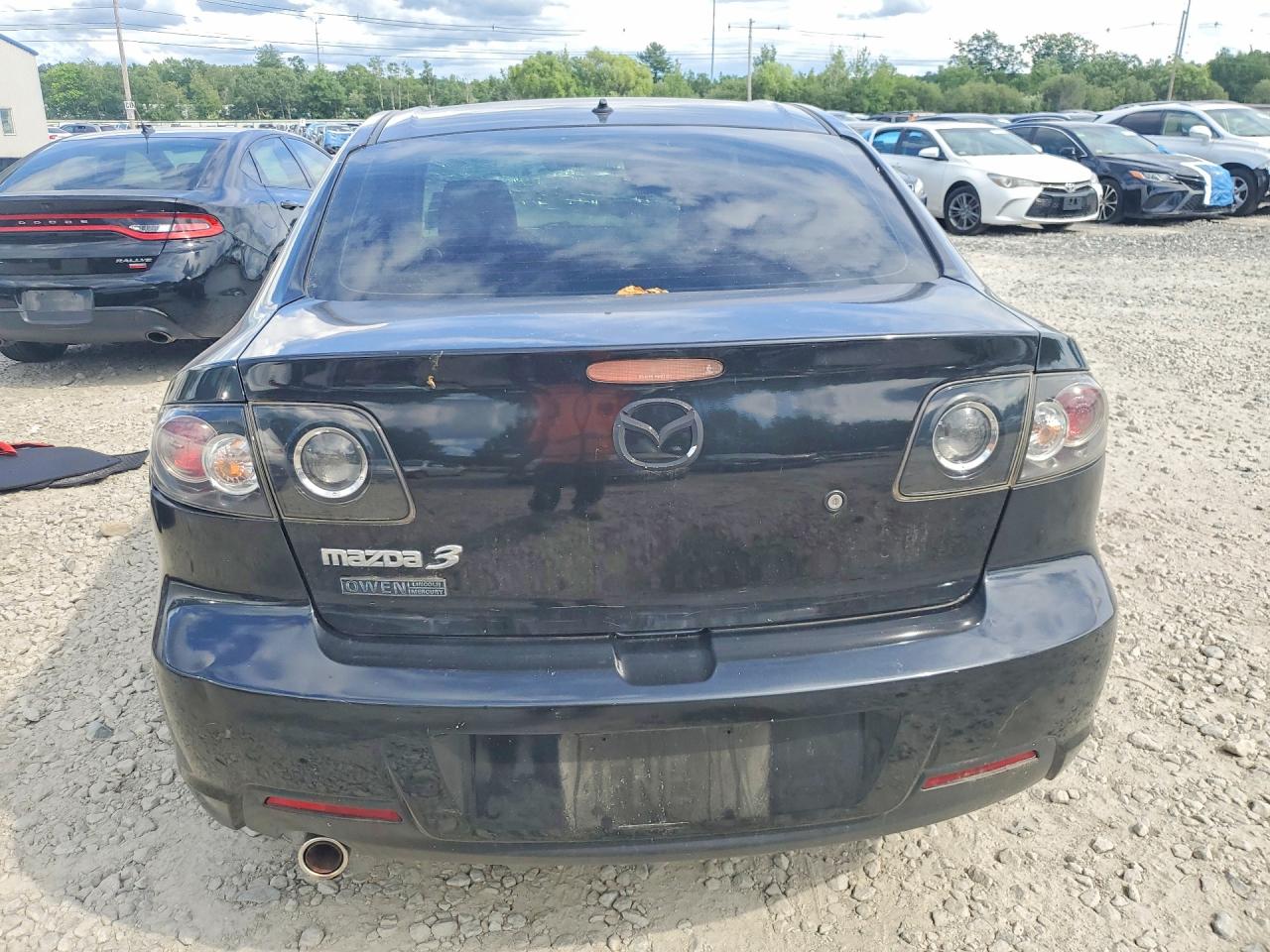 2009 Mazda 3 I Black vin: JM1BK32F691248718