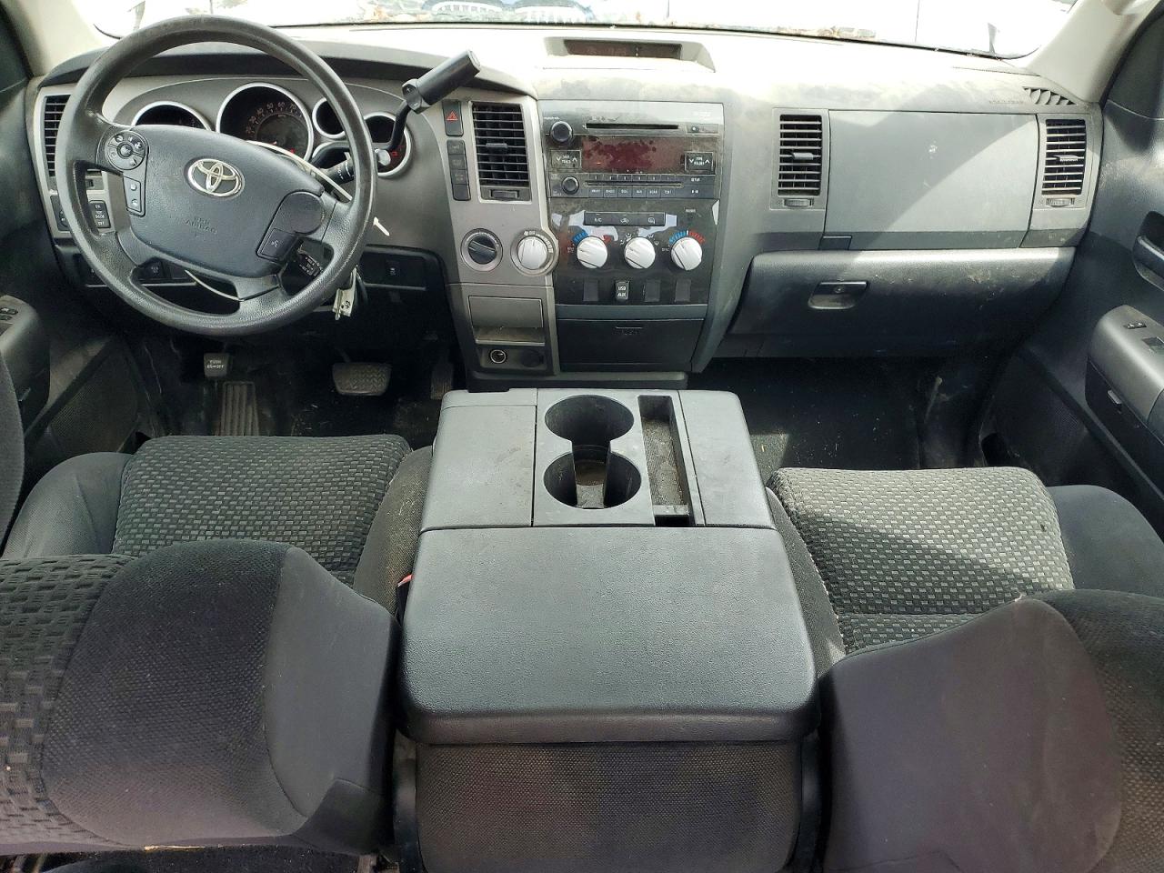 2010 Toyota Tundra Double Cab Sr5 Brown vin: 5TFUM5F10AX013679