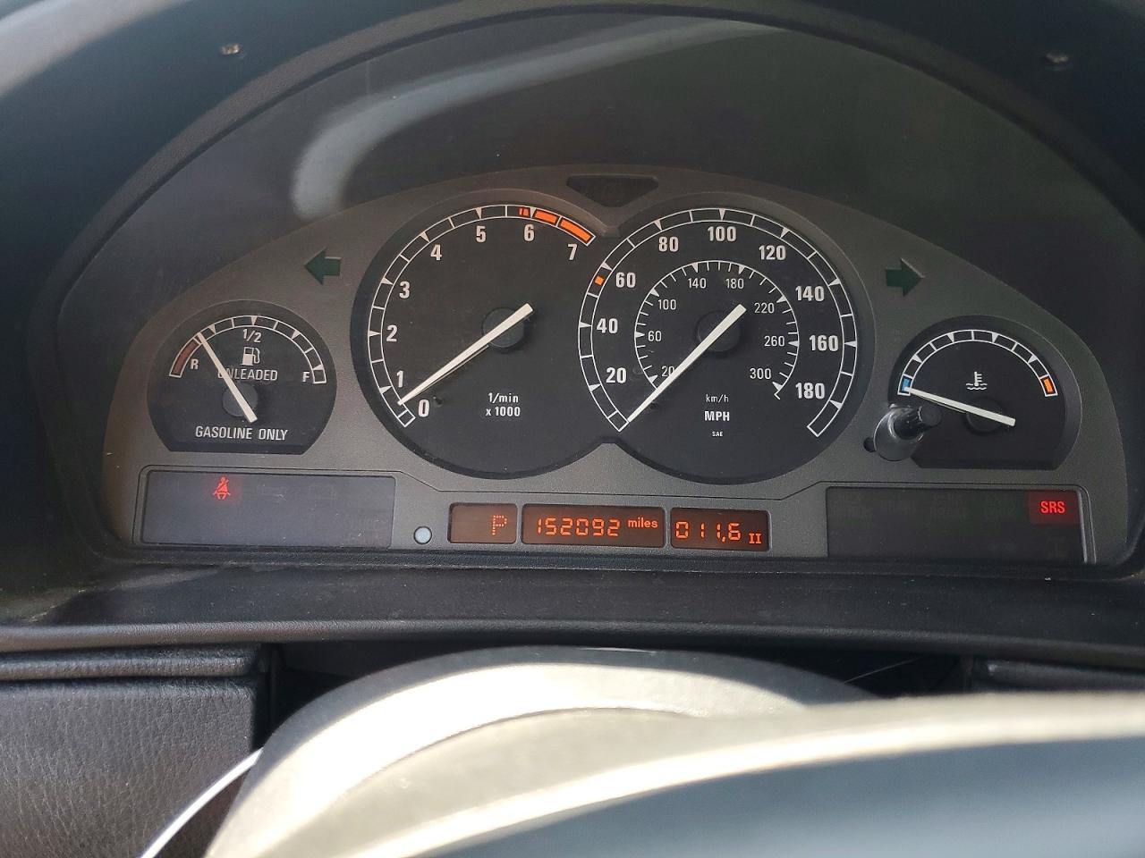 1997 Bmw 840 Ci Automatic Black vin: WBAEF8324VCC31702