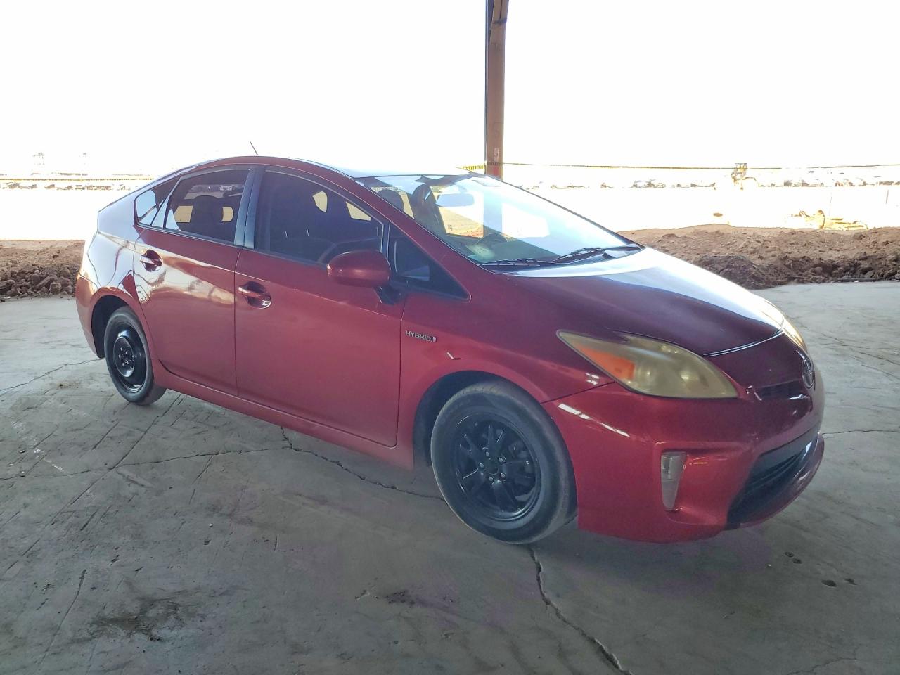 2013 Toyota Prius Two Красный vin: JTDKN3DUXD0342618