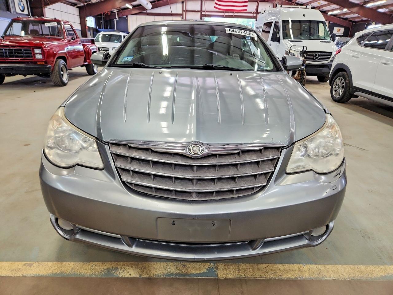 2008 Chrysler Sebring Limited Silver vin: 1C3LC65M18N264222