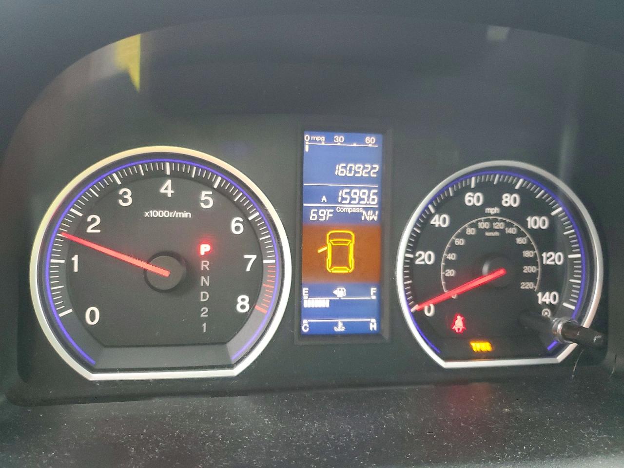 2011 Honda Cr-v Ex Blue vin: 5J6RE4H50BL016095