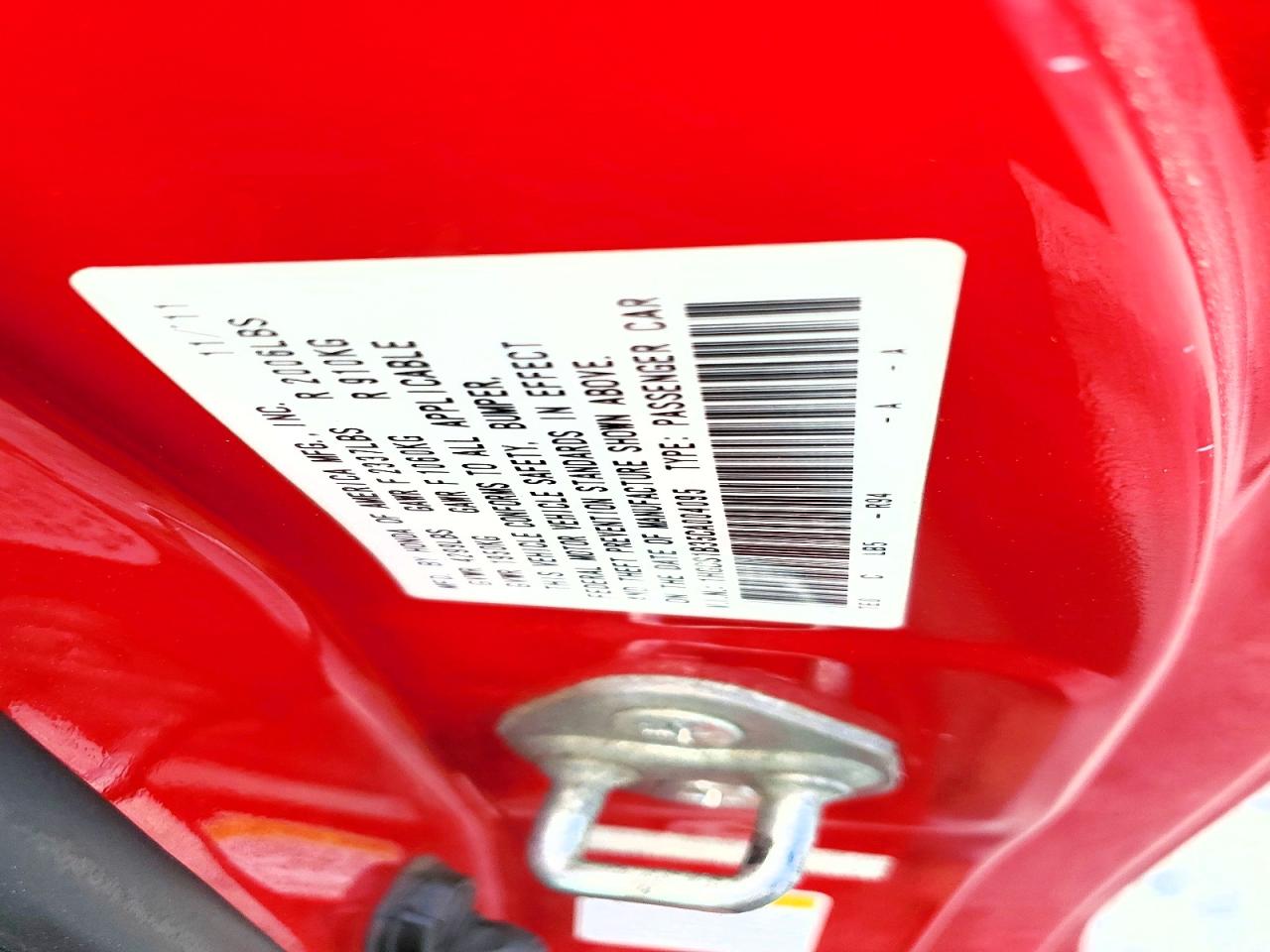 2012 Honda Accord Lx Красный vin: 1HGCS1B35CA004095