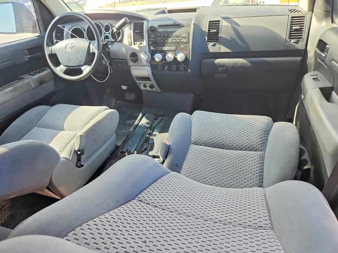 2012 Toyota Tundra Double Cab Sr5 Blue vin: 5TFUM5F19CX037045