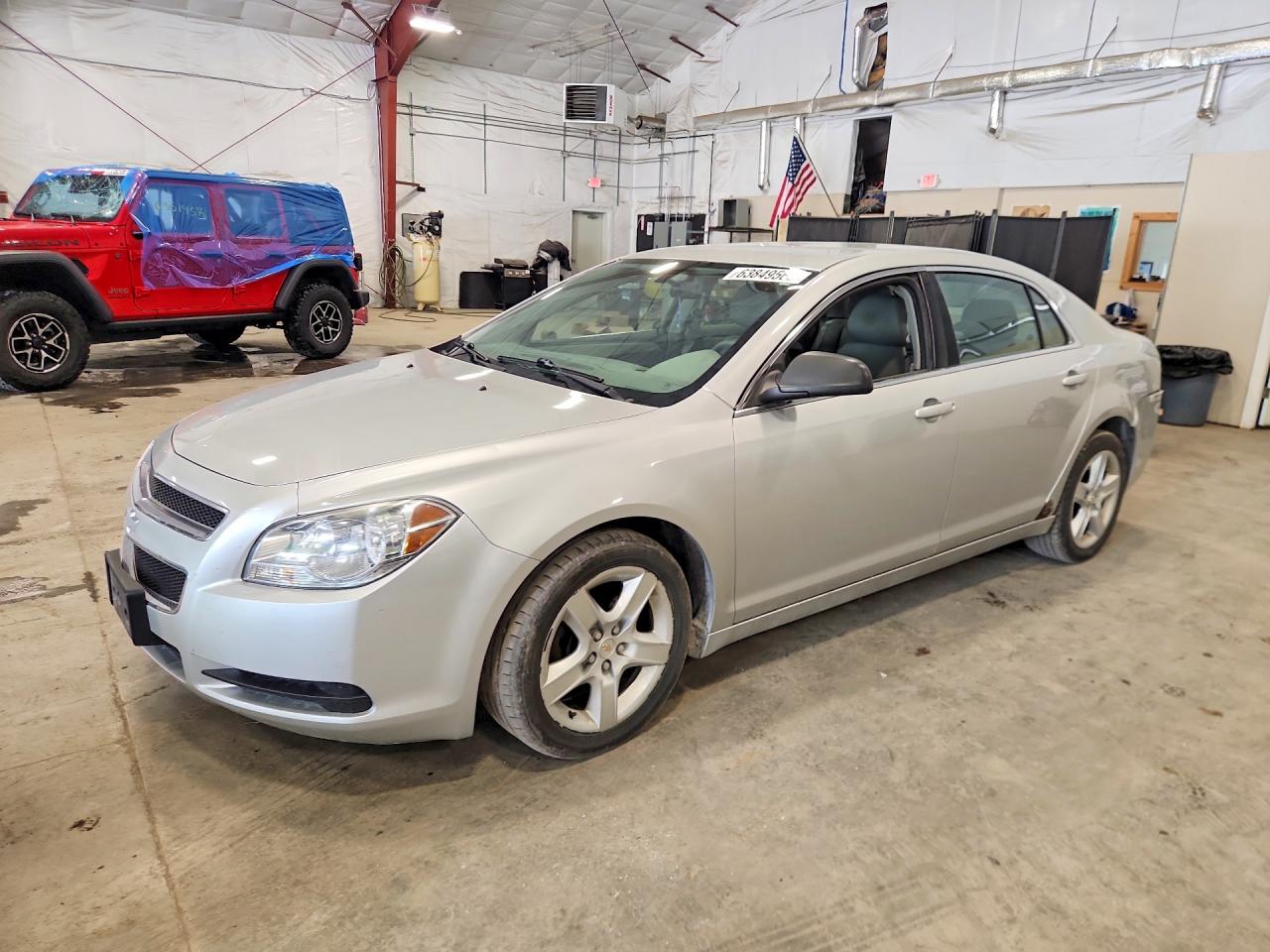 2011 Chevrolet Malibu Ls Silver vin: 1G1ZA5EU3BF340748