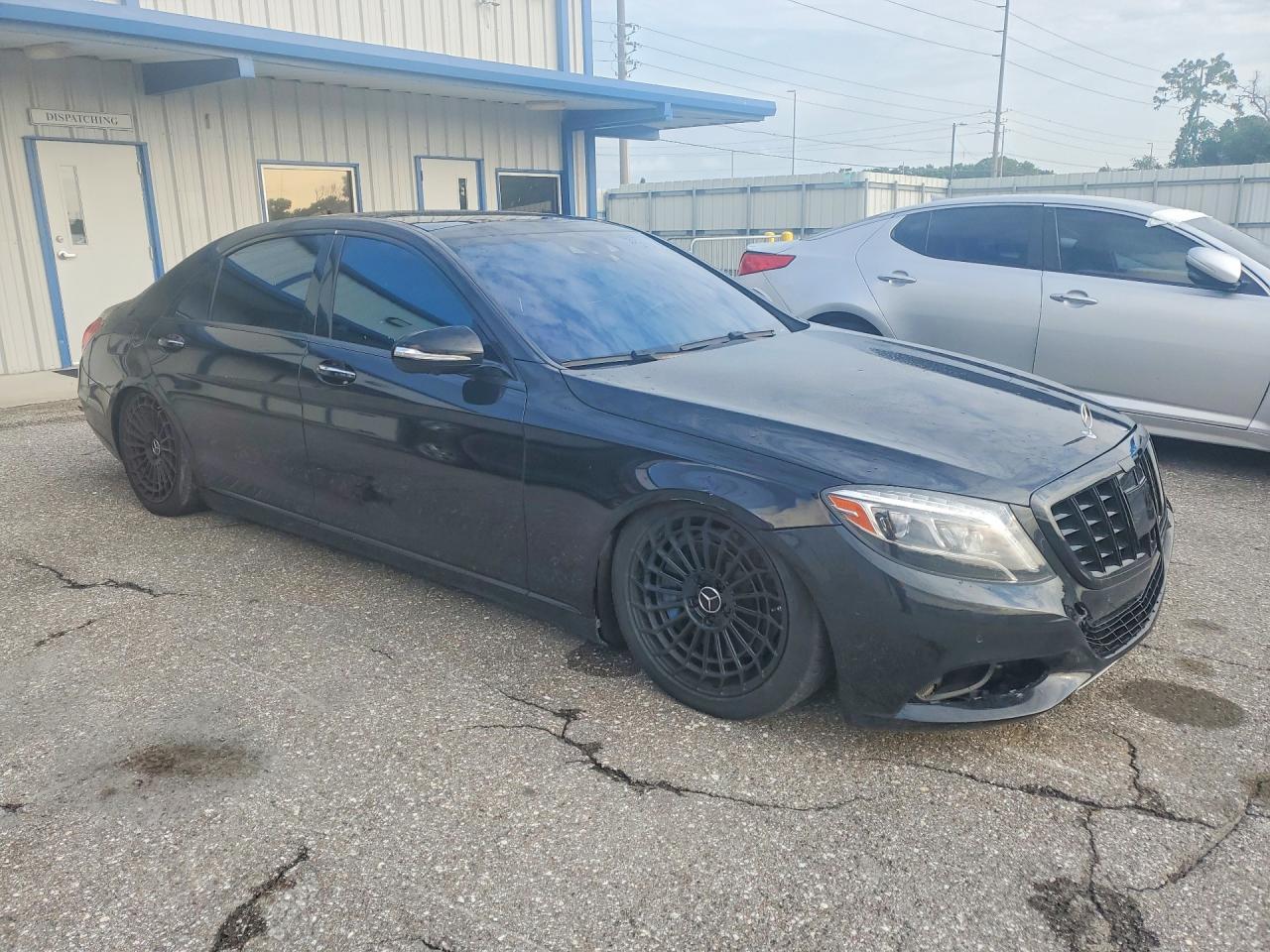 2015 Mercedes-benz S 550 Black vin: WDDUG8CB4FA071980