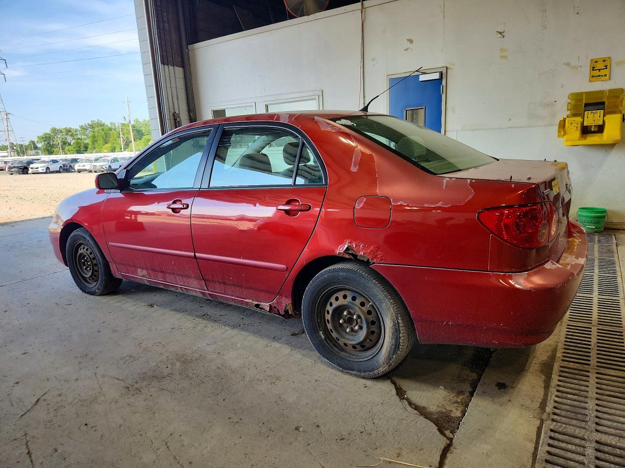 2008 Toyota Corolla Le Maroon vin: 1NXBR30E98Z937702