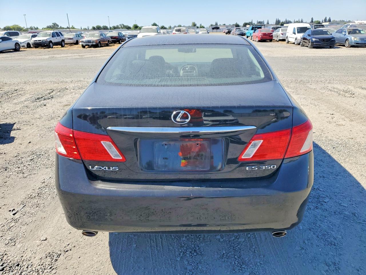 2008 Lexus Es 350 Black vin: JTHBJ46GX82195248