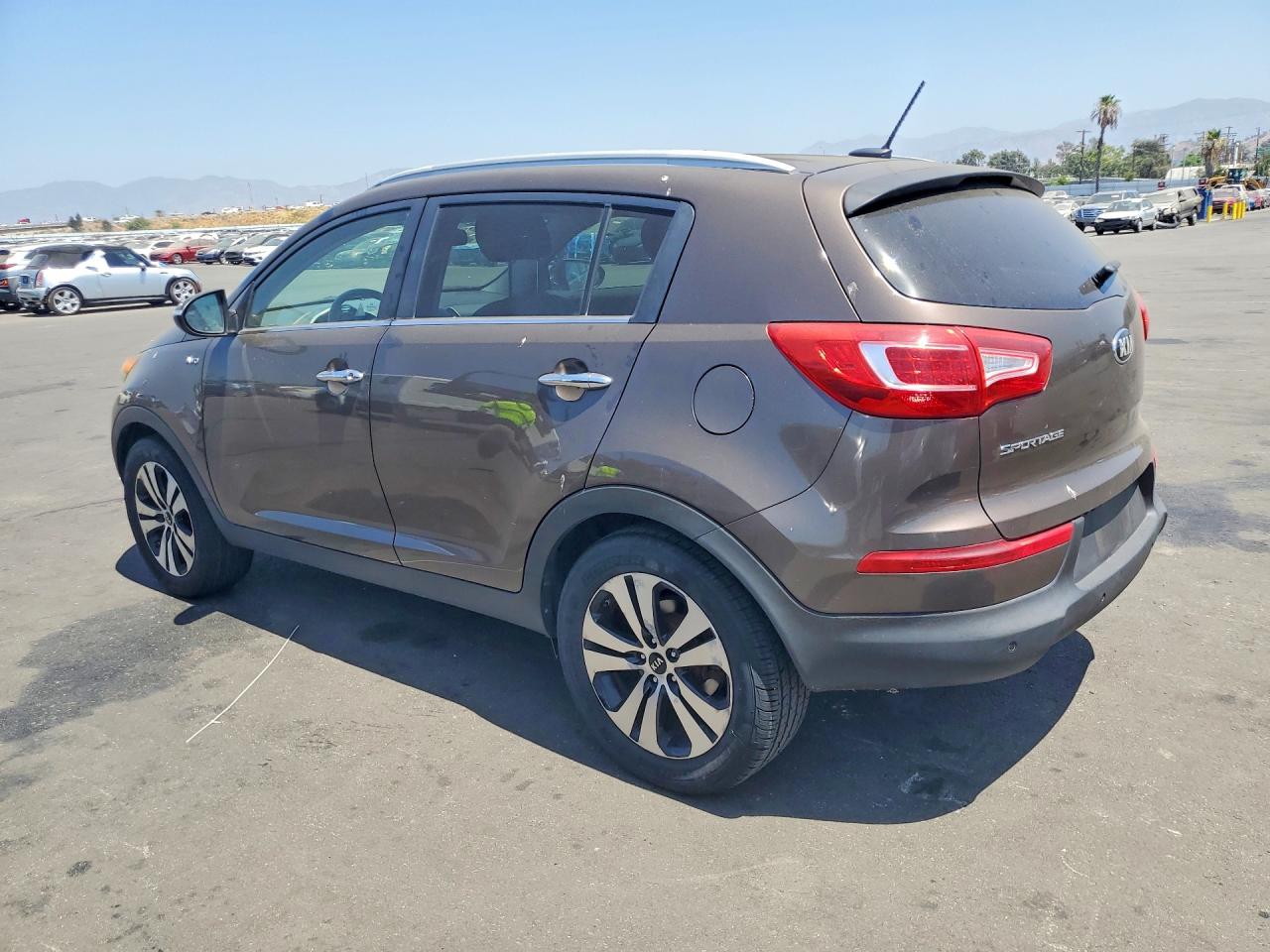 2013 Kia Sportage Ex Brown vin: KNDPCCA20D7372703