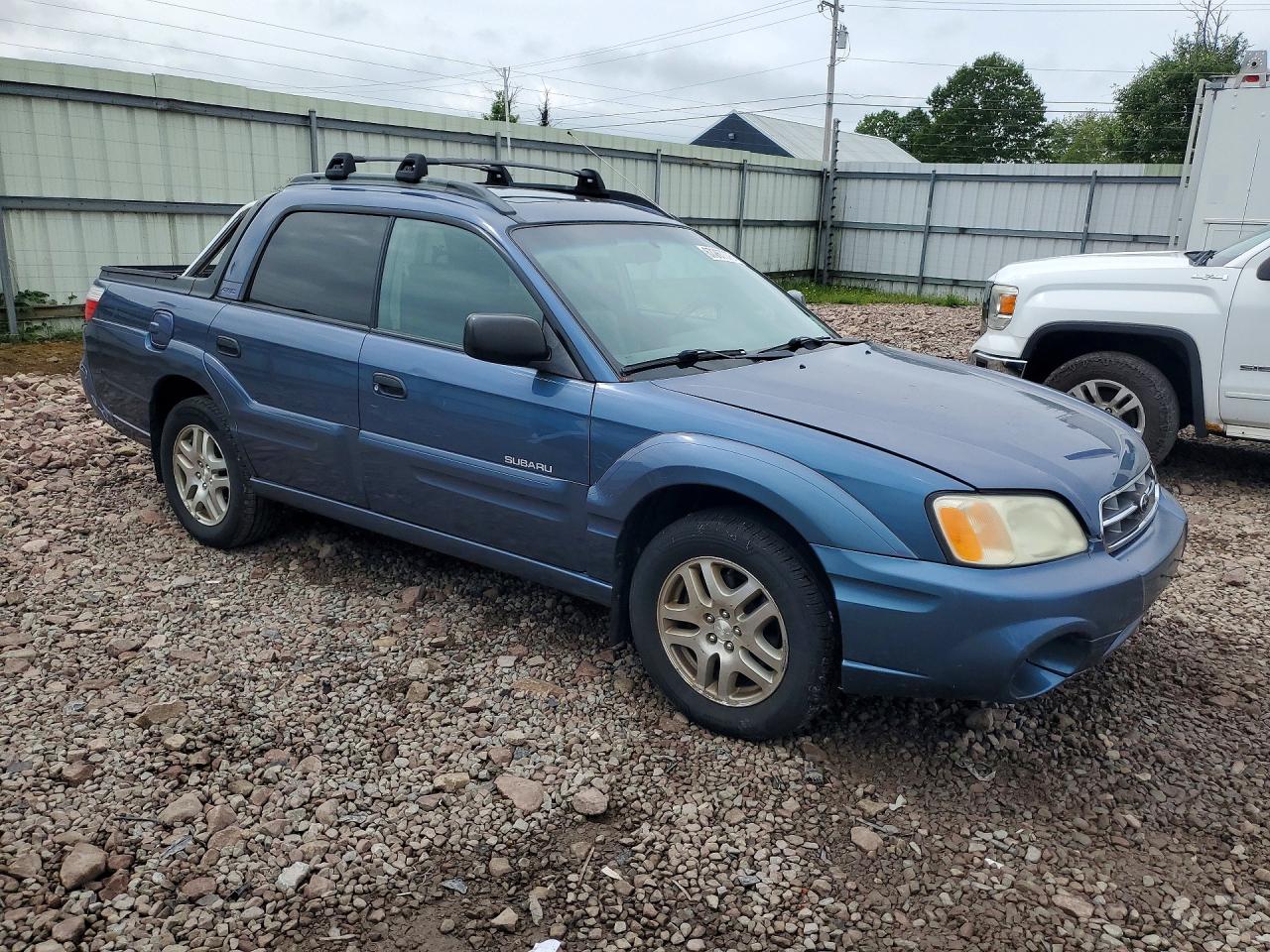 2005 Subaru Baja Sport Синий vin: 4S4BT62C457103491