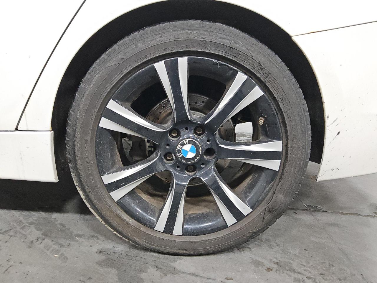 2013 Bmw 328 Xi Белый vin: WBA3B3C55DJ698277 Damage: Left Rear Wheel, Curb Rash, 4 To 5 Inches