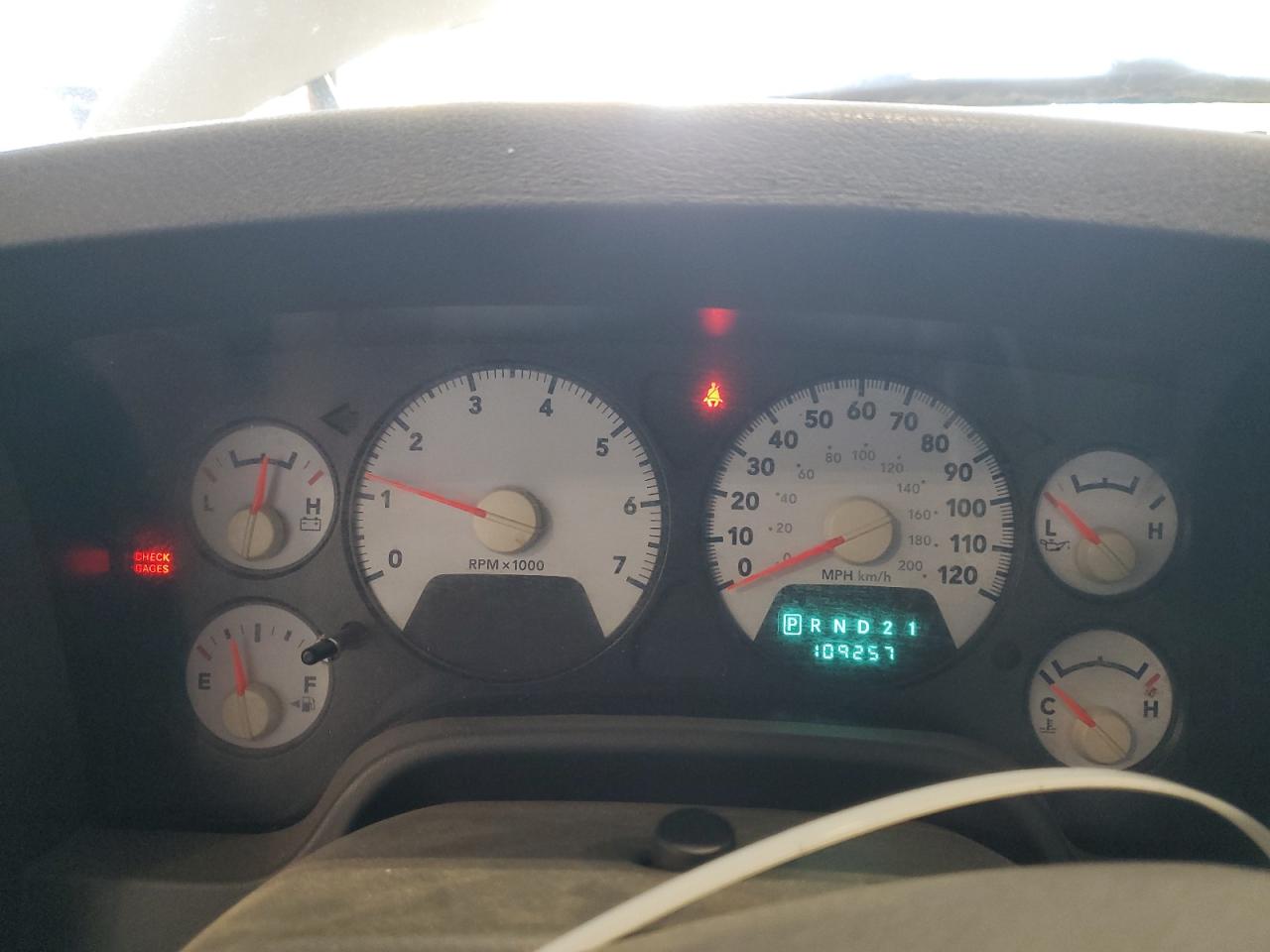2007 Dodge Ram 1500 St Gray vin: 1D7HA16K37J561673