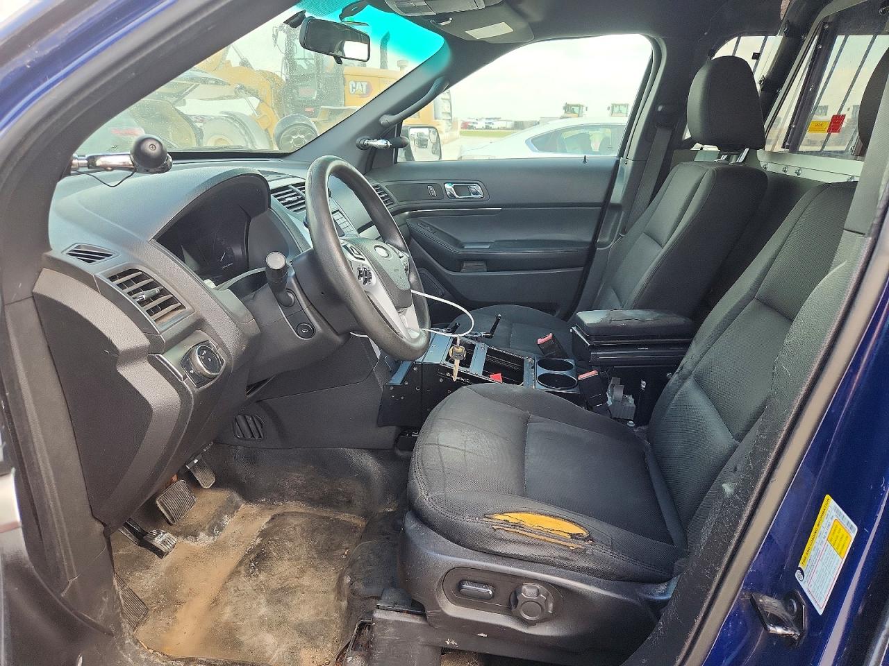 2015 Ford Explorer Police Interceptor Blue vin: 1FM5K8AR5FGB20027