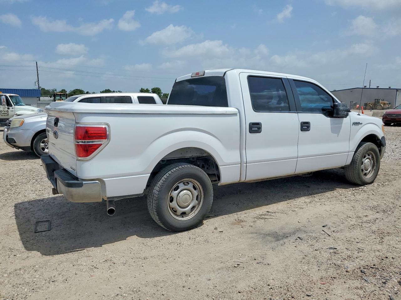2014 Ford Pk White vin: 1FTFW1CF3EKG24725