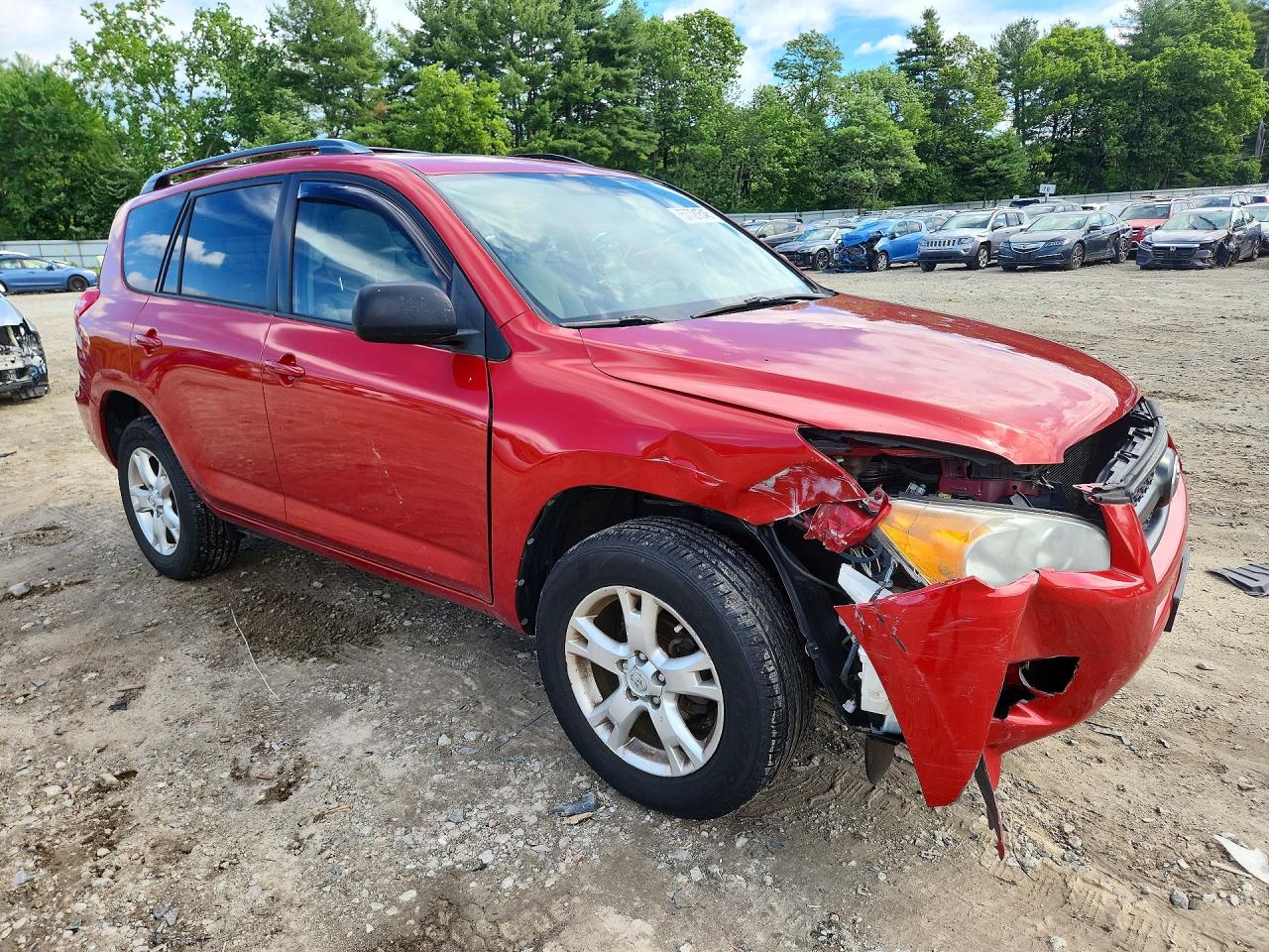2011 Toyota Rav4 Base Red vin: 2T3ZF4DV9BW076494