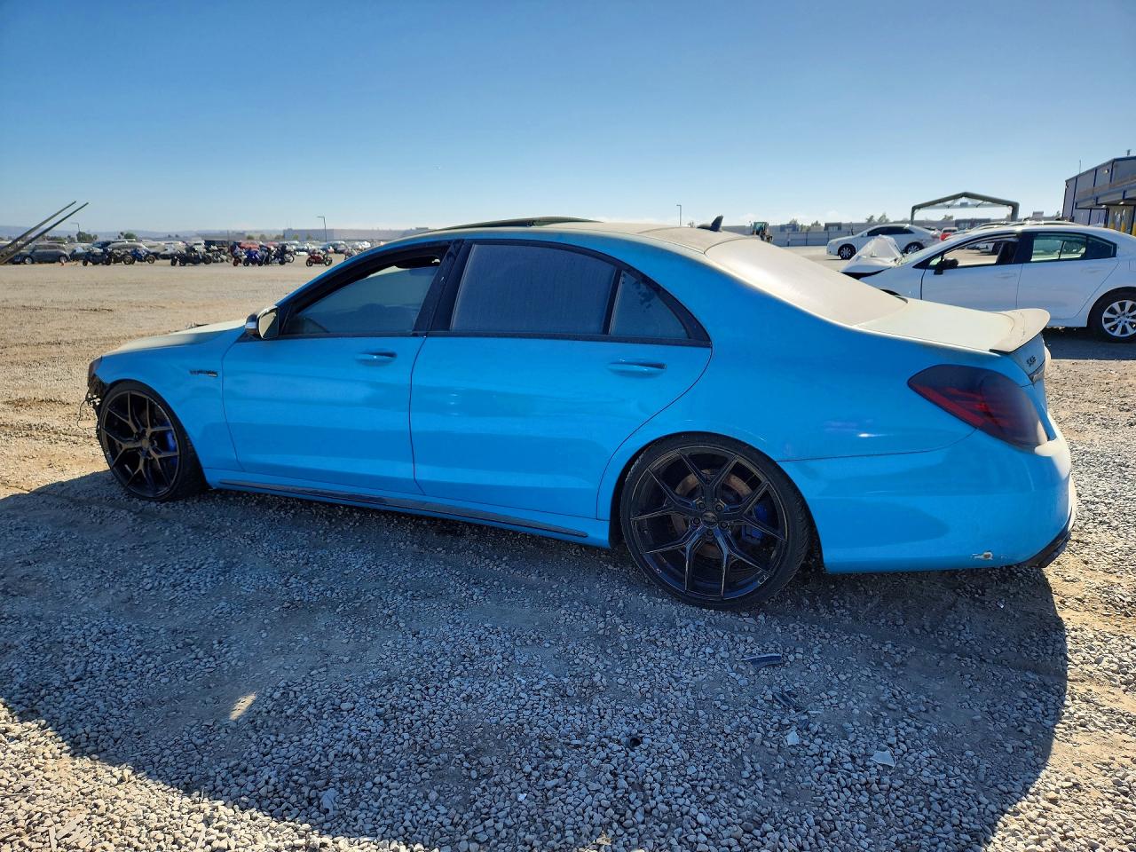 2015 Mercedes-benz S 63 Amg Blue vin: WDDUG7JB0FA119214