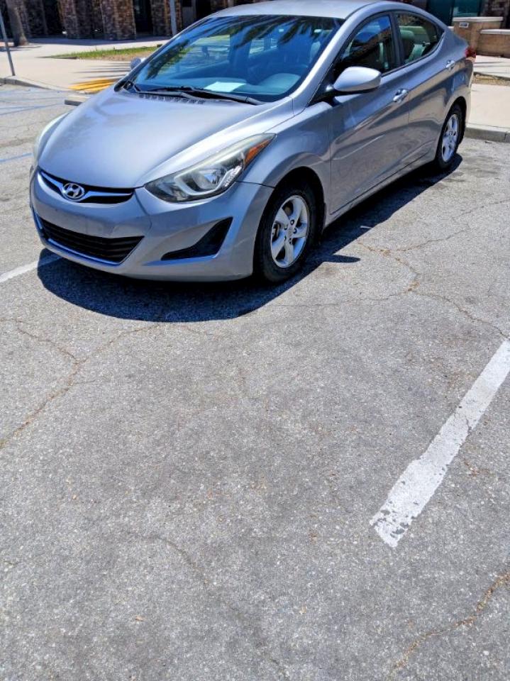 2015 Hyundai Elantra Se Gray vin: KMHDH4AE9FU450027
