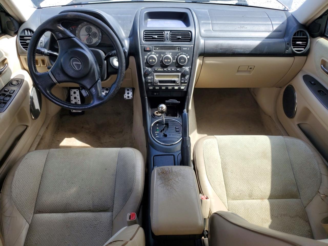 2002 Lexus Is 300 Черный vin: JTHBD192820049861