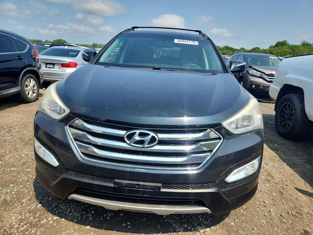 2013 Hyundai Santa Fe Sport 2.0t Black vin: 5XYZU3LA0DG081647