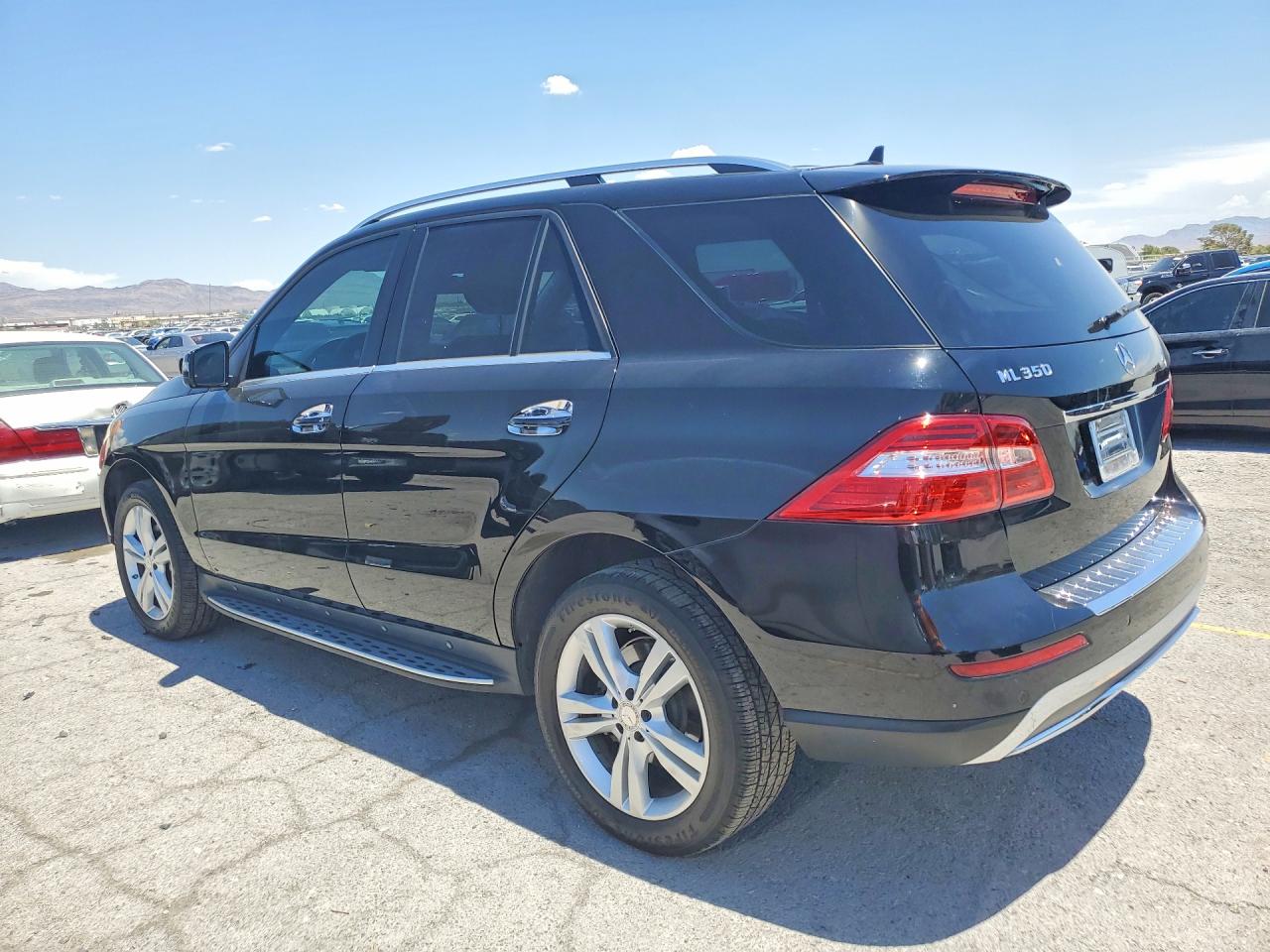 2014 Mercedes-benz Ml 350 Black vin: 4JGDA5JB7EA419150