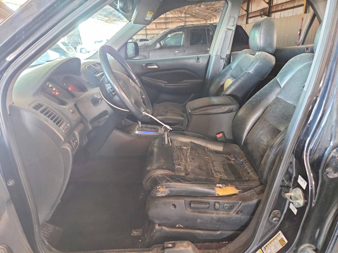 2006 Acura Mdx Touring Black vin: 2HNYD186X6H549628