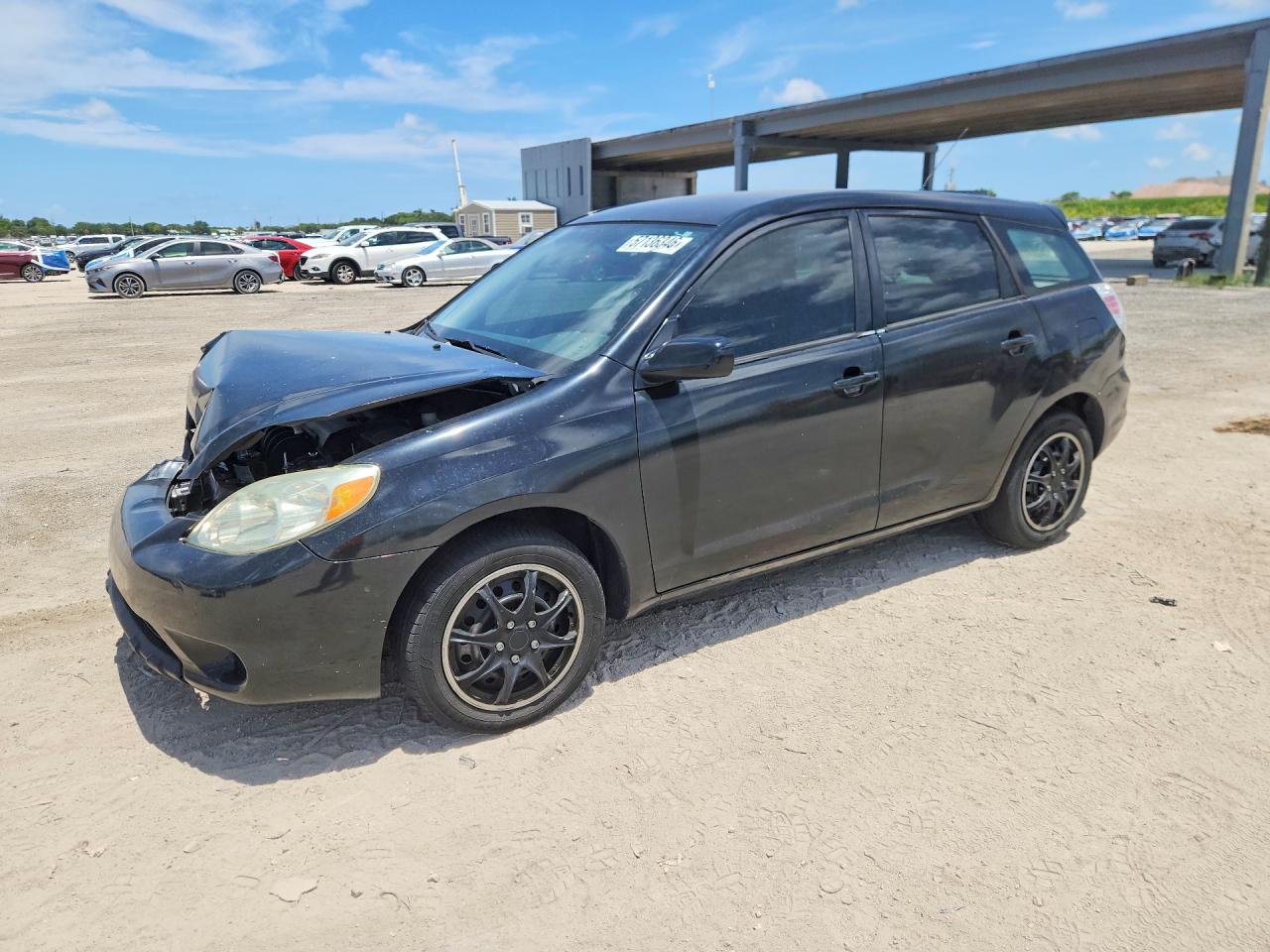 2006 Toyota Corolla Matrix Xr Черный vin: 2T1KR32E56C590087