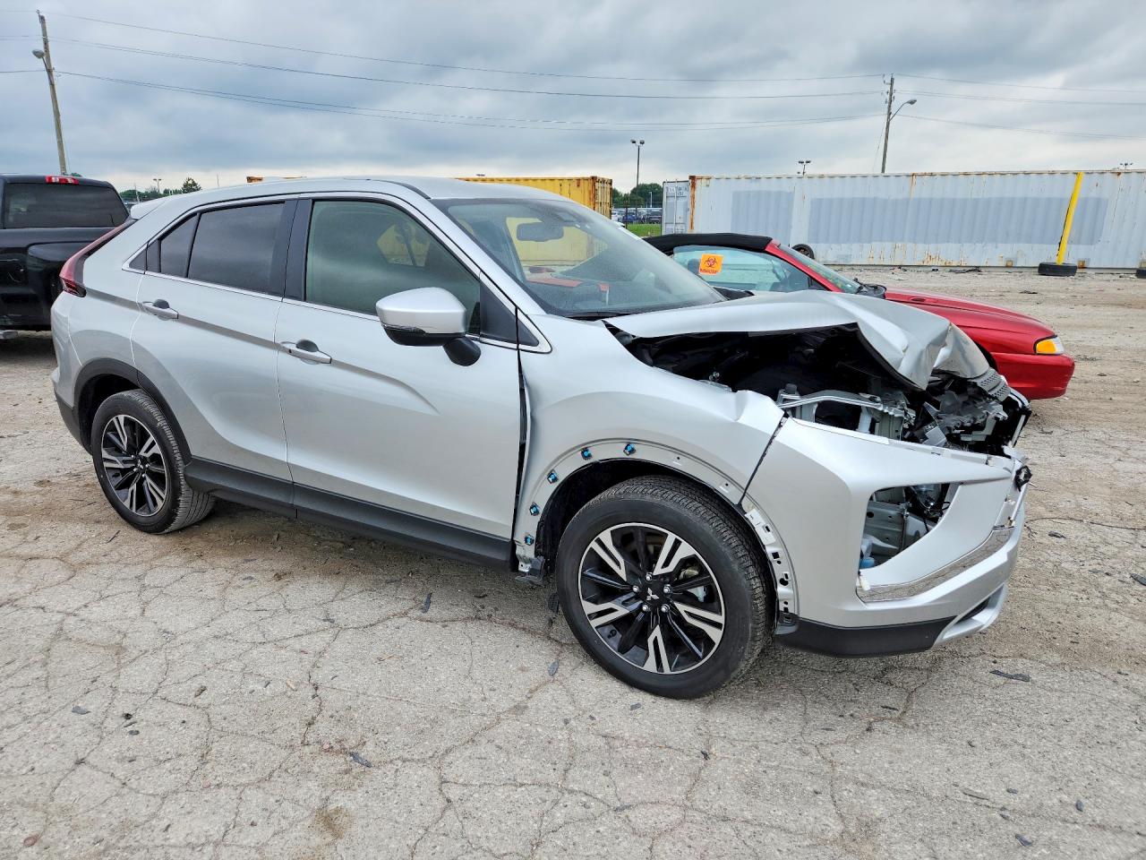 2025 Mitsubishi Eclipse Cross Se Серебряный vin: JA4ATWAA8SZ044844