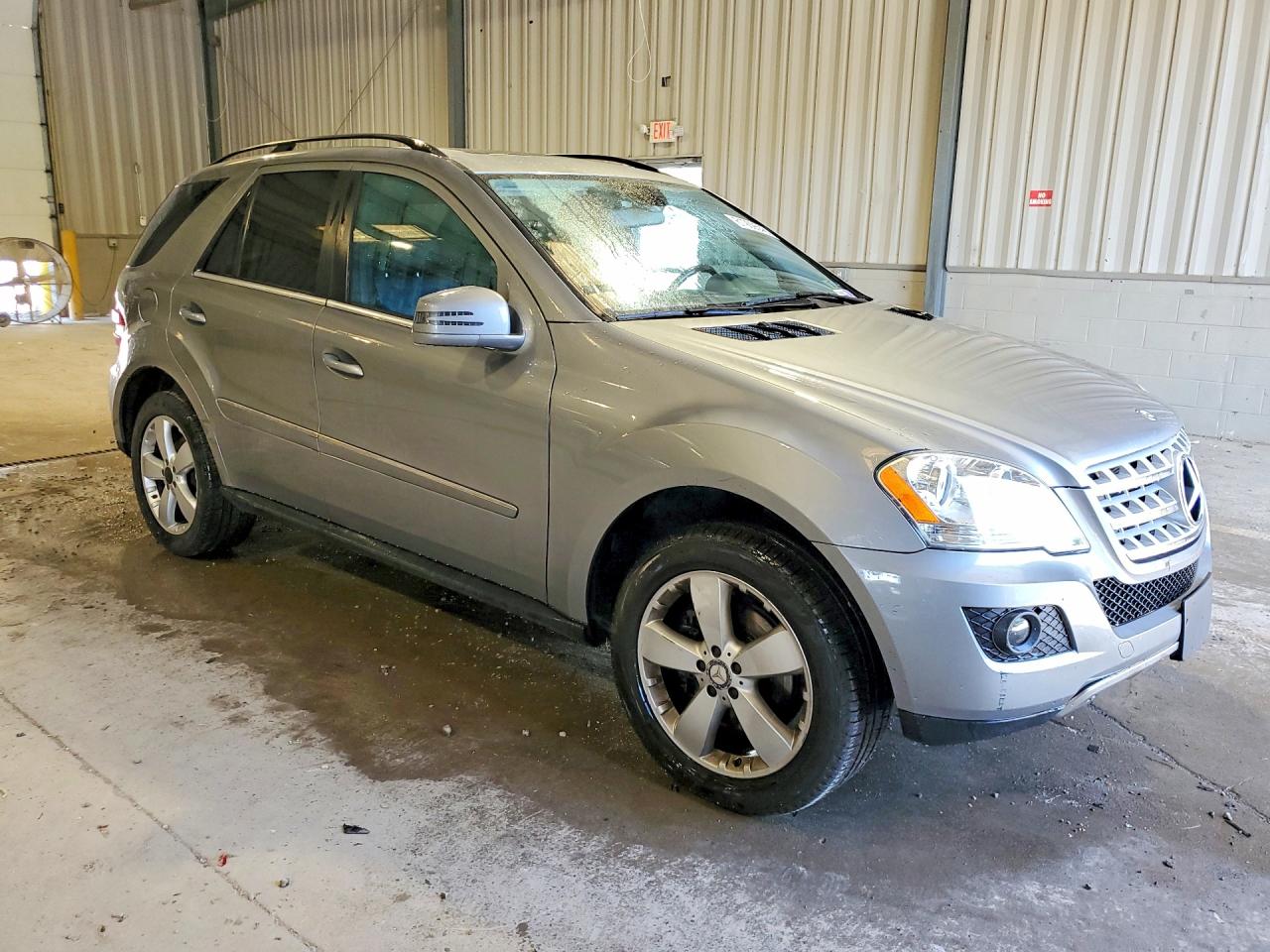 2011 Mercedes-benz Ml 350 4matic Серебряный vin: 4JGBB8GB0BA696554