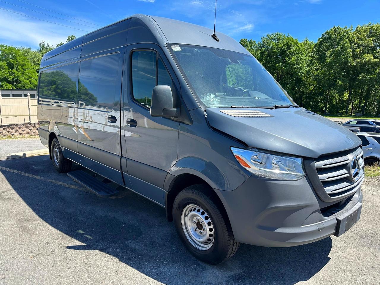 2019 Mercedes-benz Sprinter 2500 Blue vin: WD4PF1CD2KP125275