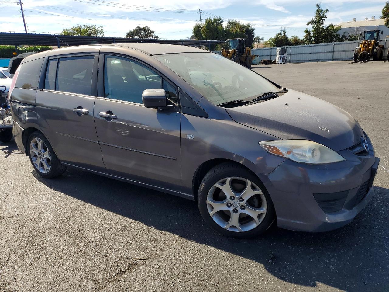 2008 Mazda 5 Charcoal vin: JM1CR29L580307560