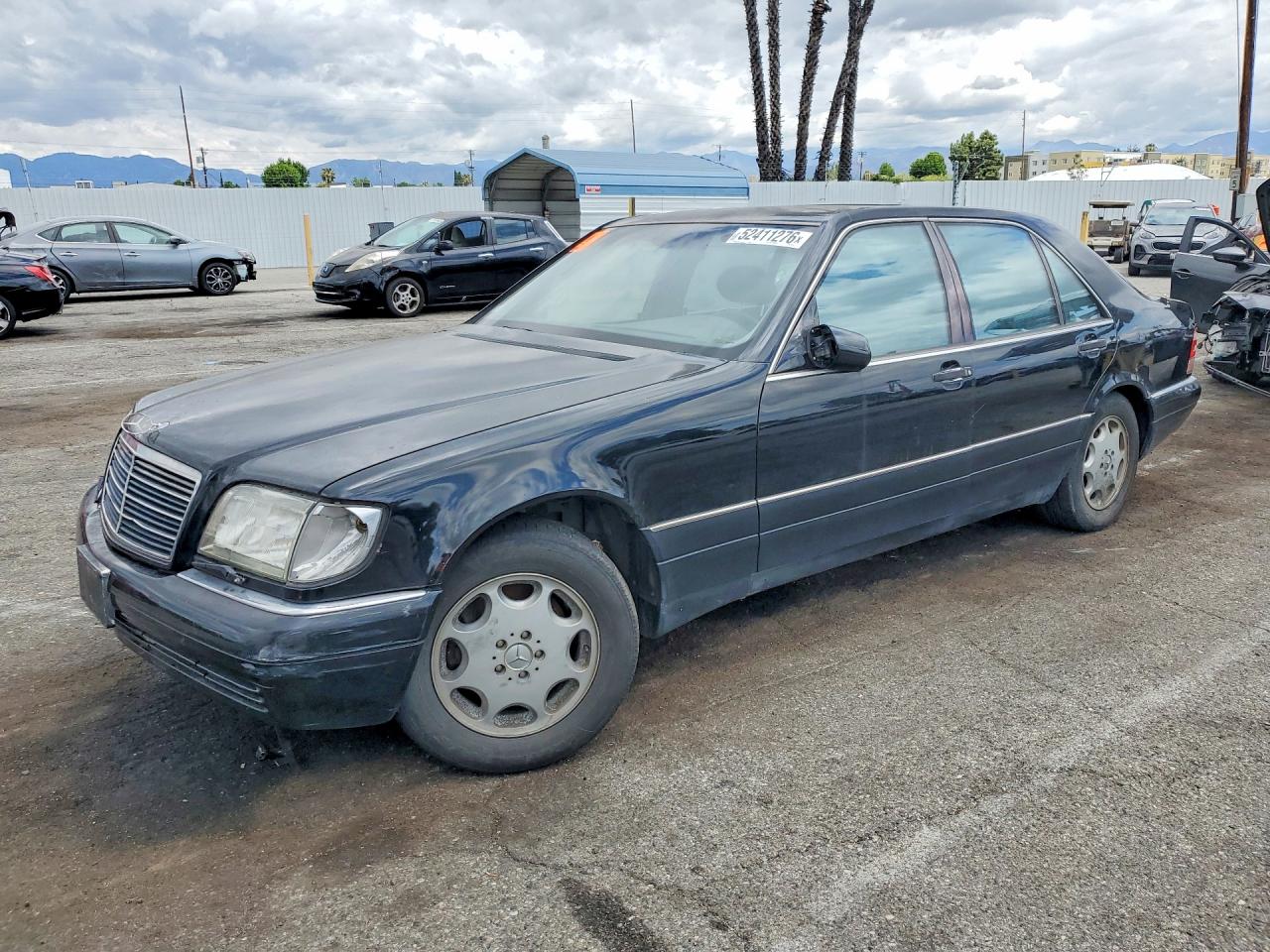 1997 Mercedes-benz S420 Black vin: WDBGA43G2VA367266