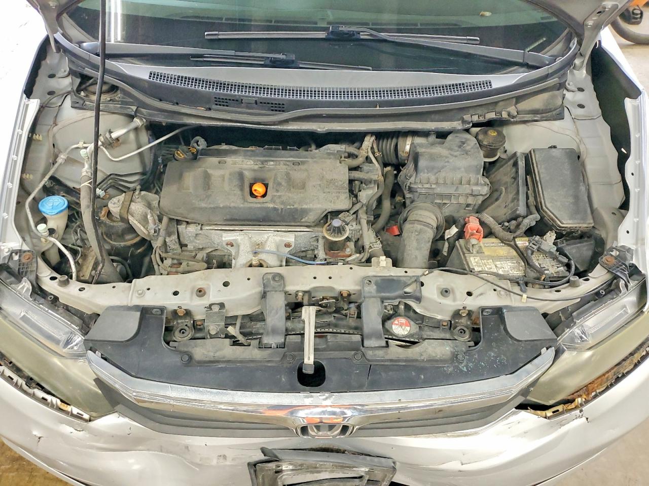 2012 Honda Civic Ex Silver vin: 2HGFB2F81CH519752