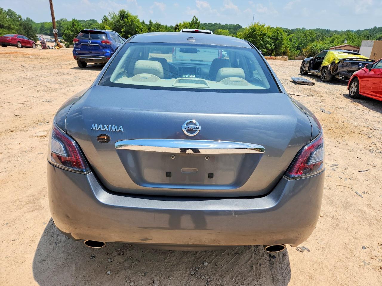 2014 Nissan Maxima 3.5 S Gray vin: 1N4AA5APXEC461681