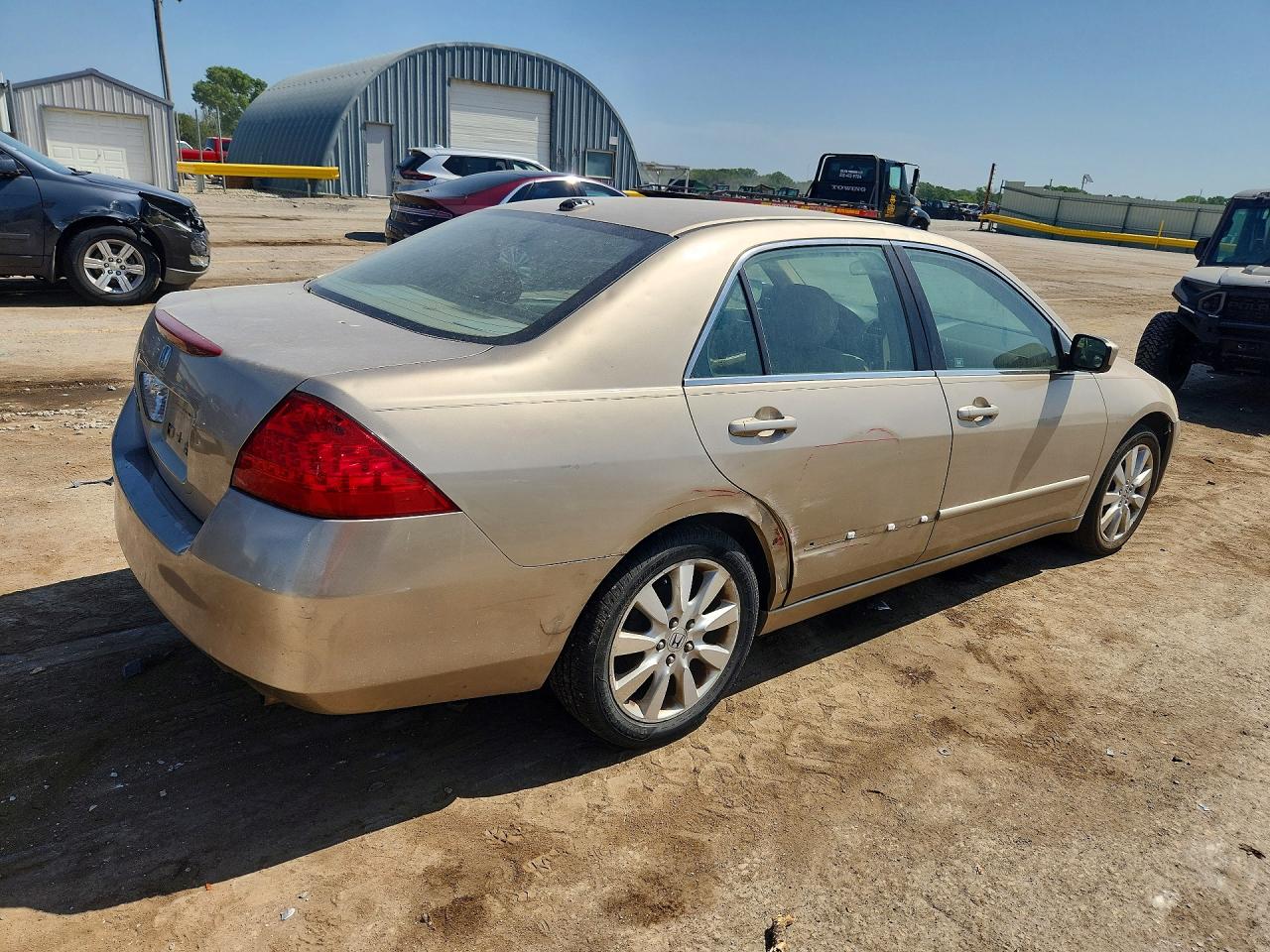 2007 Honda Accord Ex Gold vin: 1HGCM66507A031648