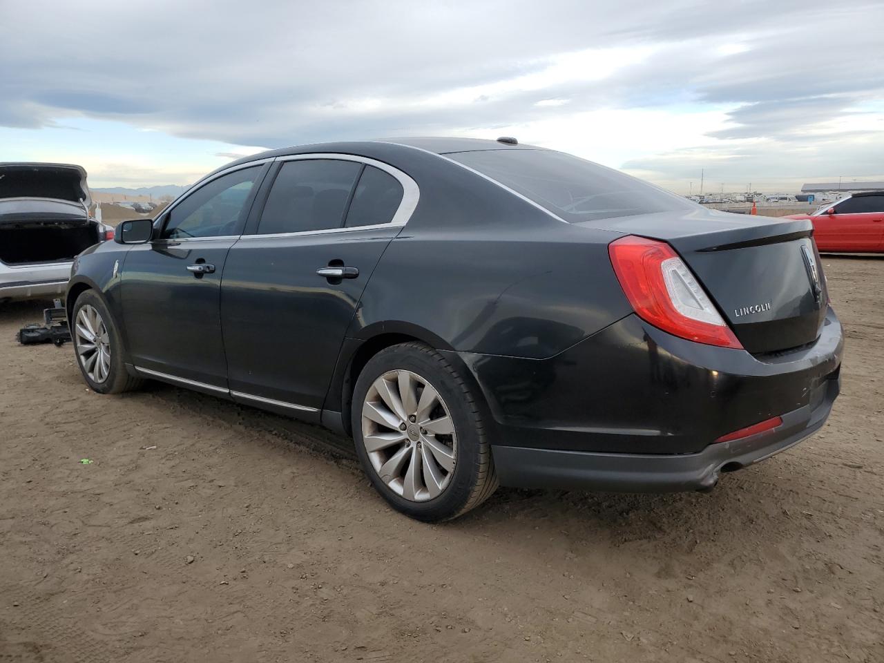 2014 Lincoln Mks Черный vin: 1LNHL9DKXEG607141